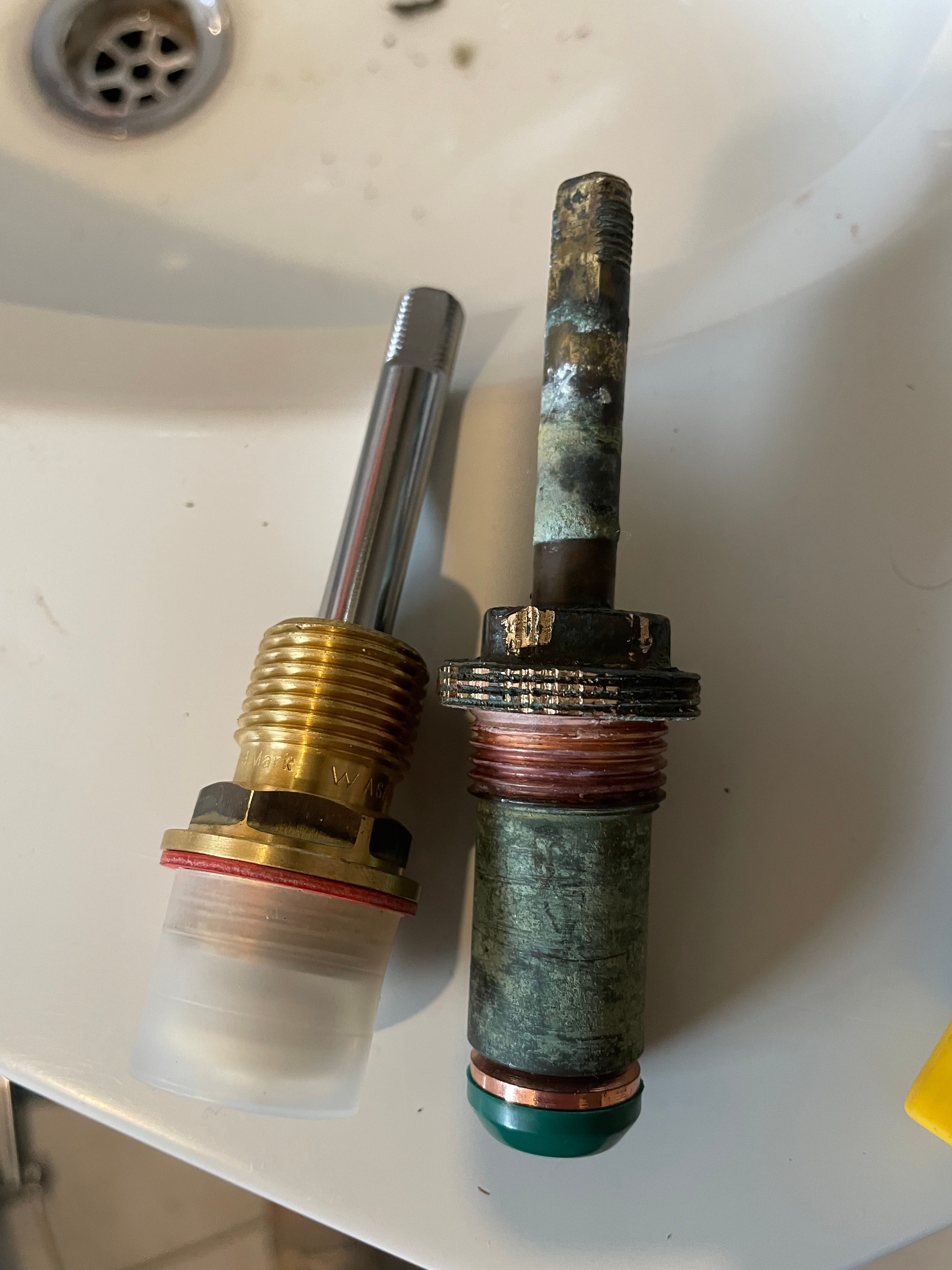 How to match bathroom basin spindles? Bunnings community