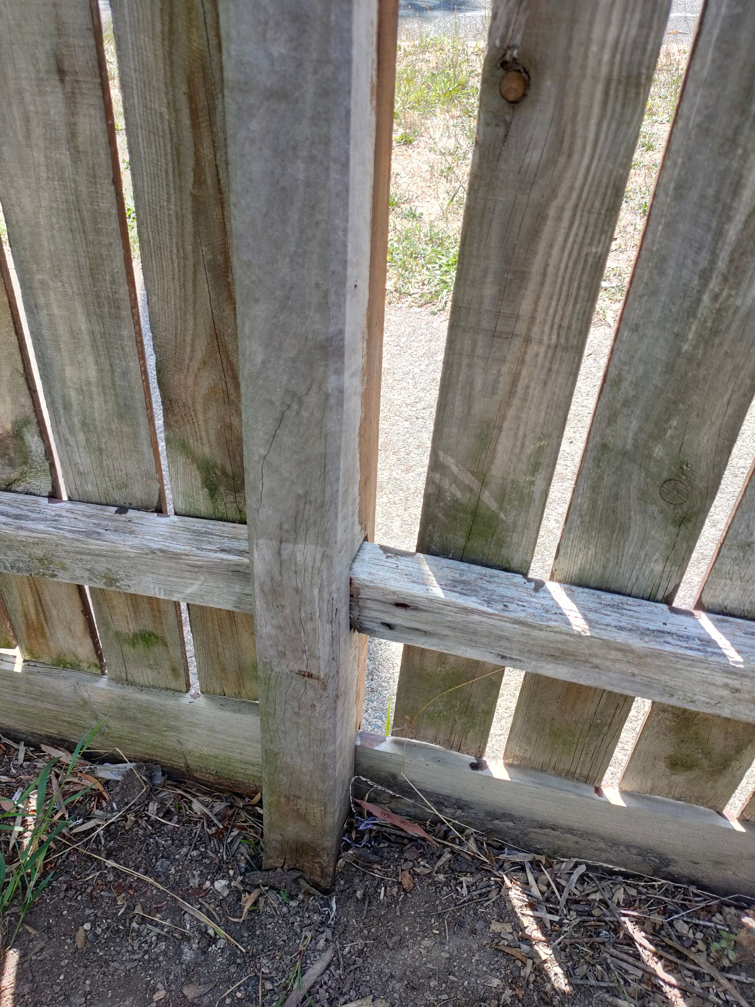 How to repair a rotting fence post? Bunnings community