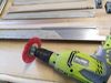Josco nylon wheel and Ryobi drill