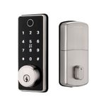 The Grid Connect Smart Wi-Fi Deadbolt has a standard lock size to easily upgrade most existing deadbolts