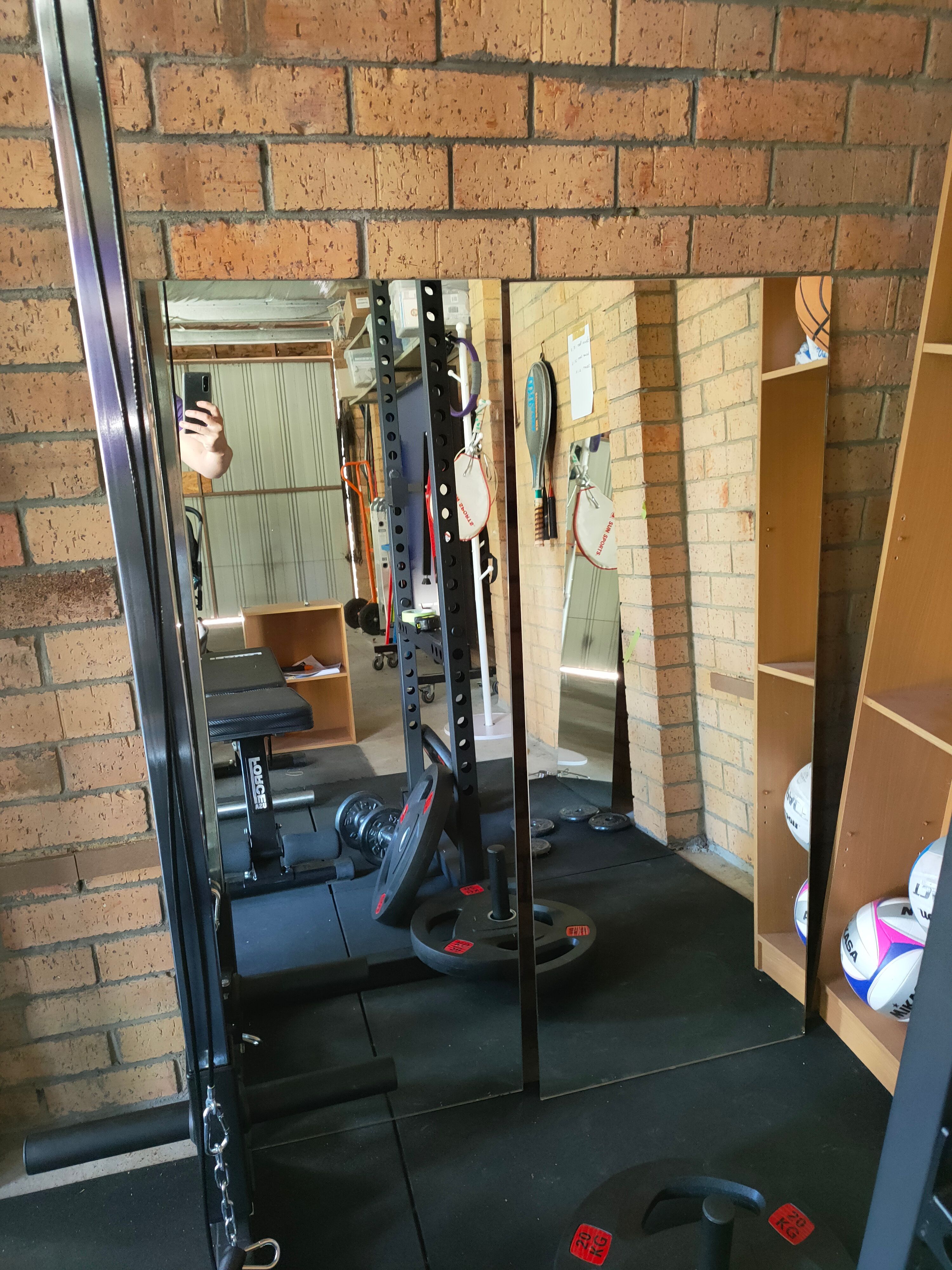 How to stick mirror on brick wall? Page 2 Bunnings community