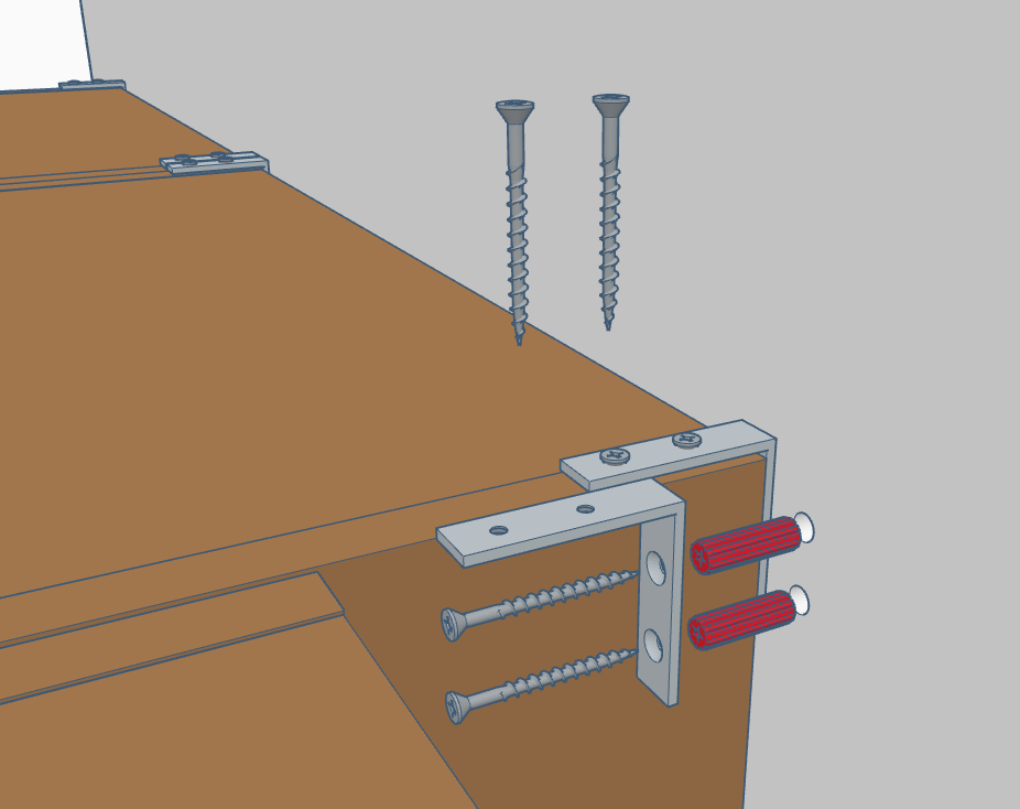 How to secure bookcase without backing t... Bunnings community