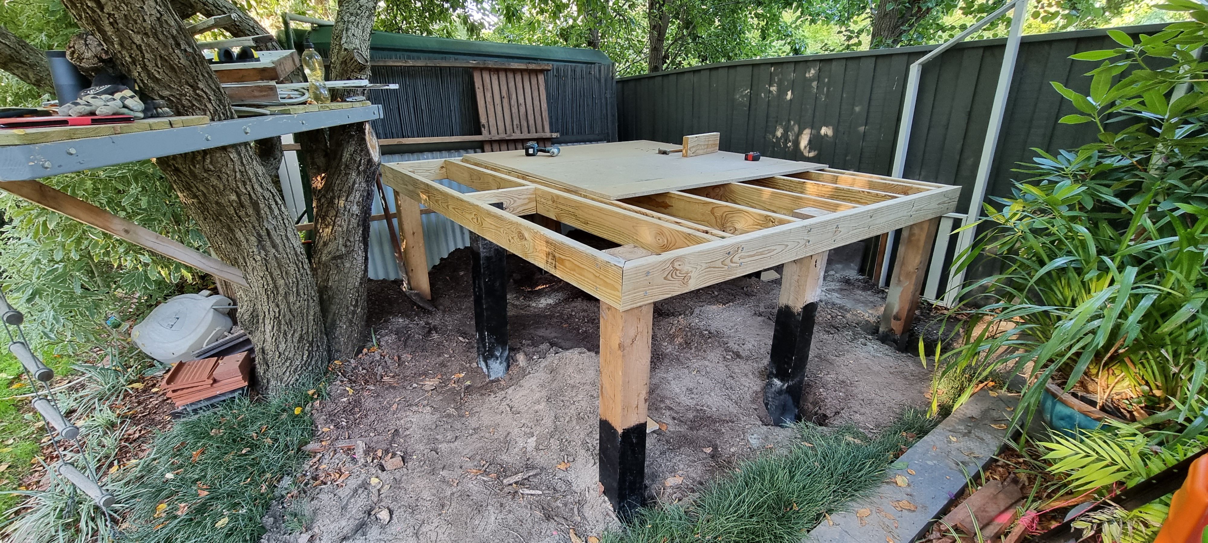 How to raise a cubby house off the groun... Bunnings community