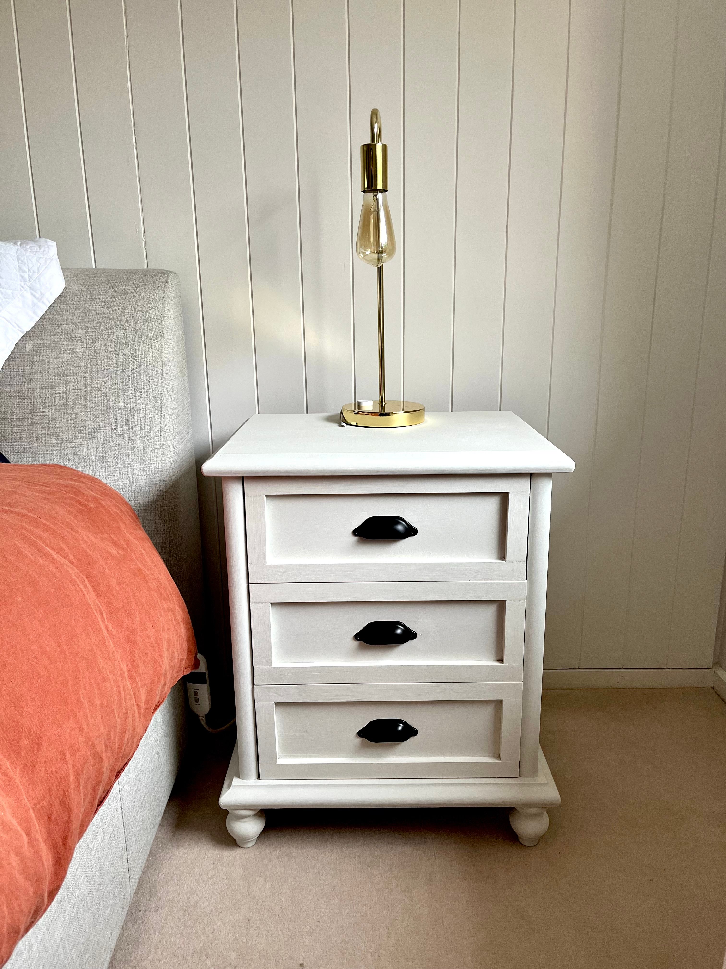 Hamptonsinspired bedside tables Bunnings community