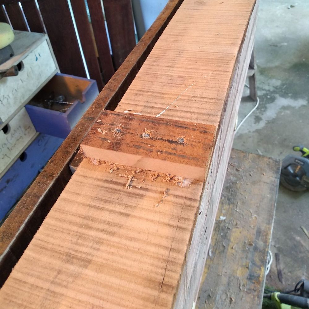 4.4 Fixing spacers in postion.jpeg