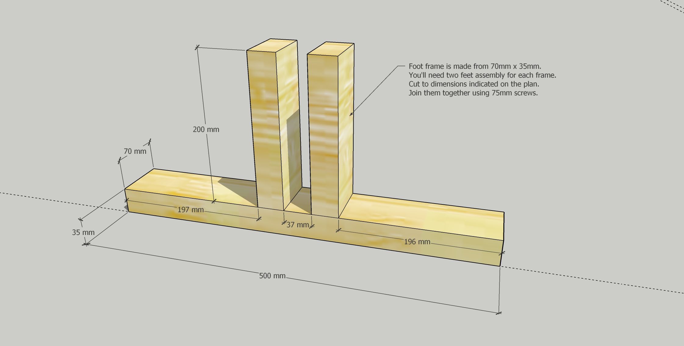 How to build freestanding walls for hang... Bunnings community