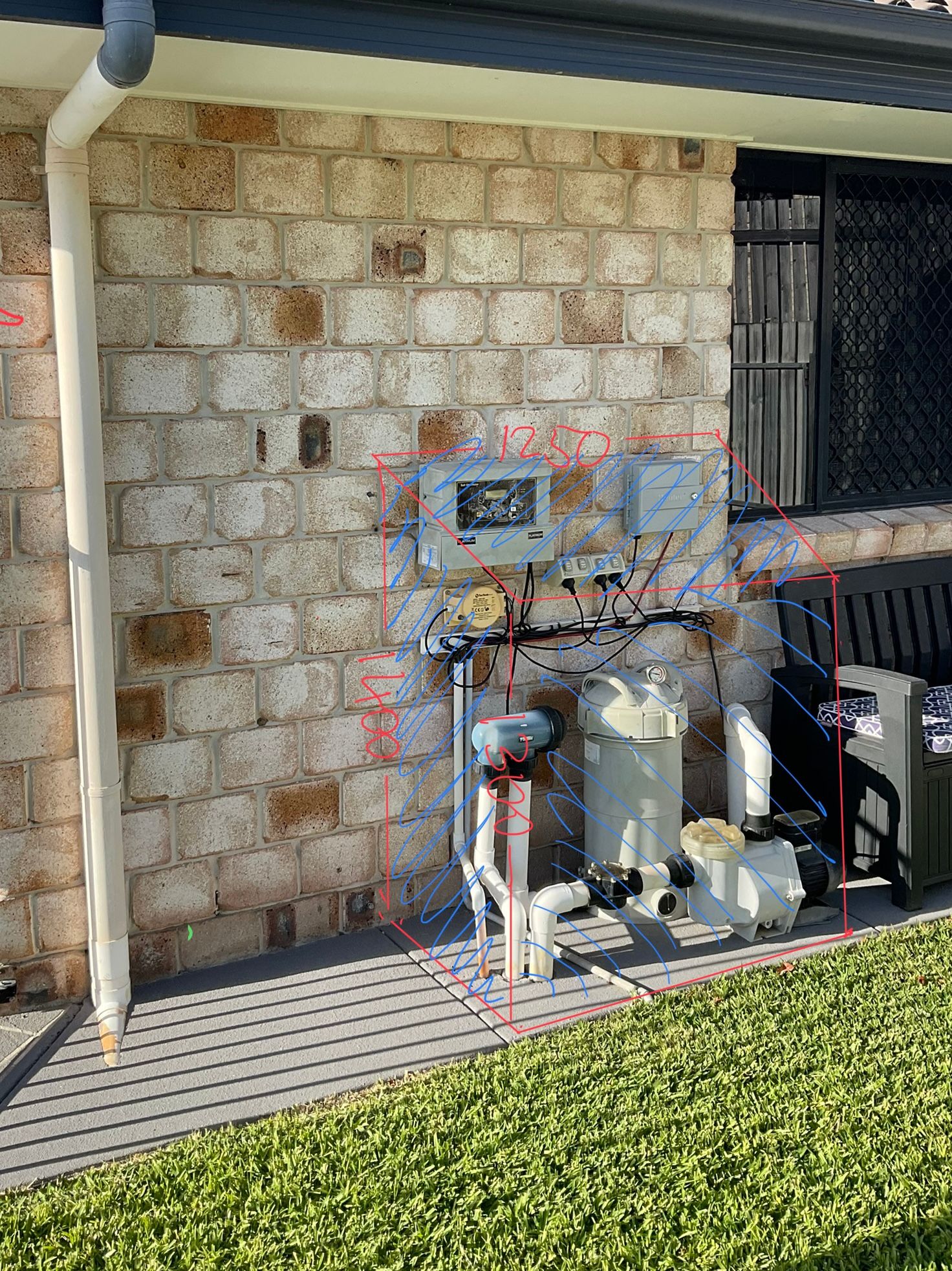 How to build wooden pool pump cover and Bunnings community