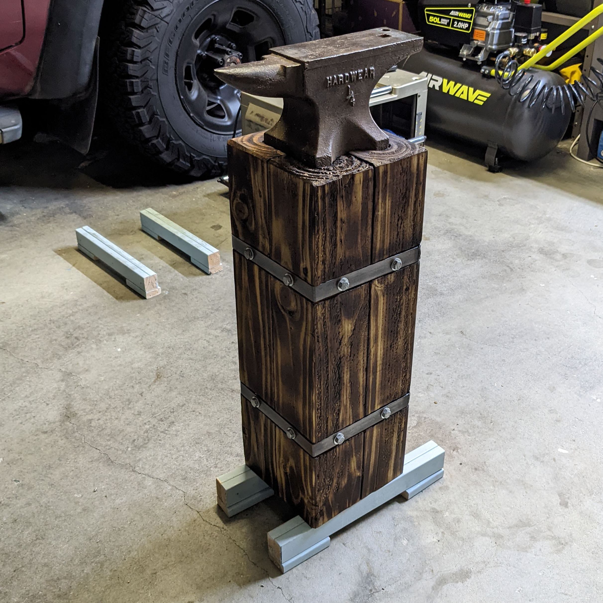 Anvil stand, how to make 