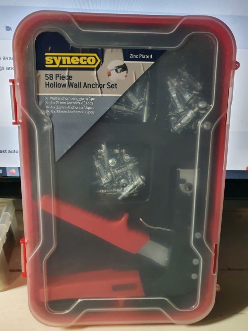 Syneco Hollow Wall Anchor Set