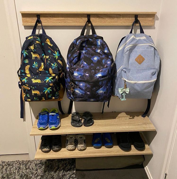 Hallway storage solutions Bunnings community