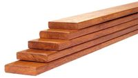 Merbau is a hardwood that is stronger and more durable than softwoods such as Pine.