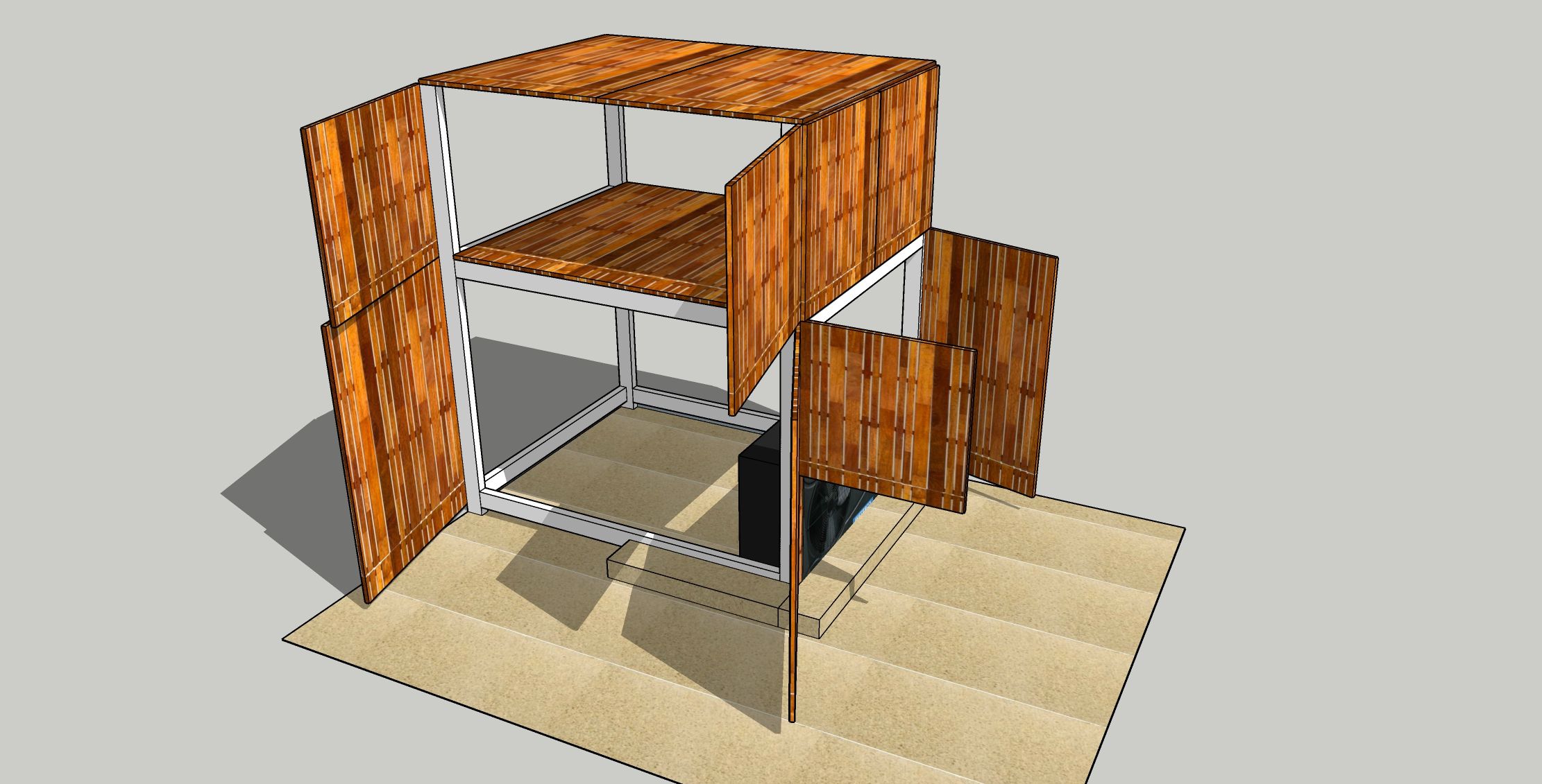 How to build a pool pump cover with stor... Bunnings community