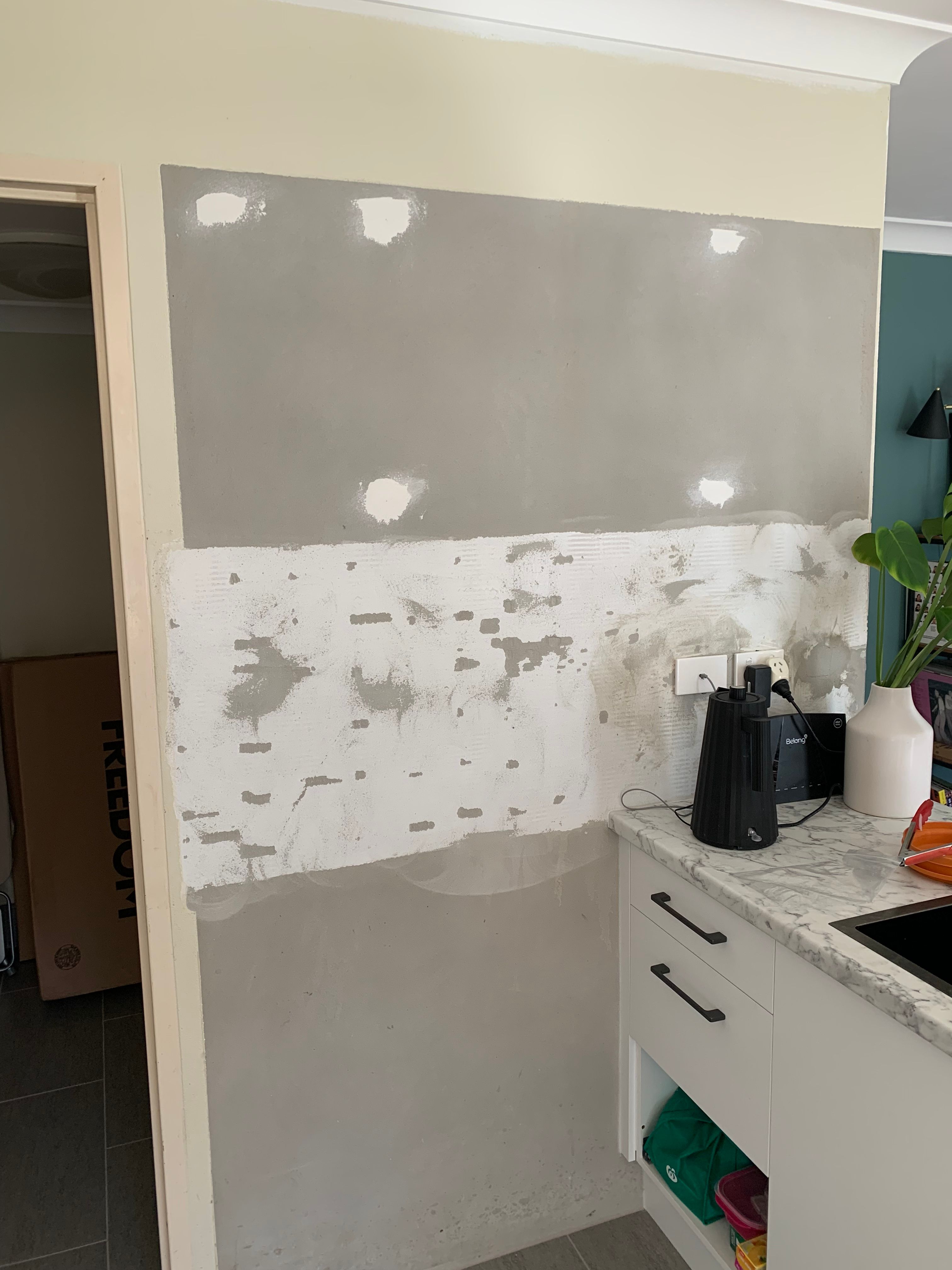How to prepare this wall for painting? Bunnings community