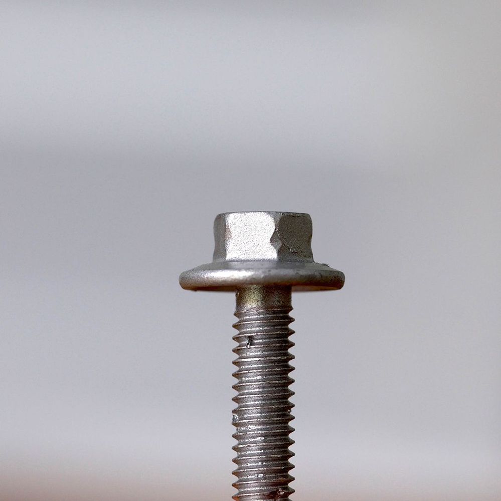 A hex head screw