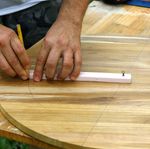 Step 3.2 use radius marker to mark for rear disc.jpg