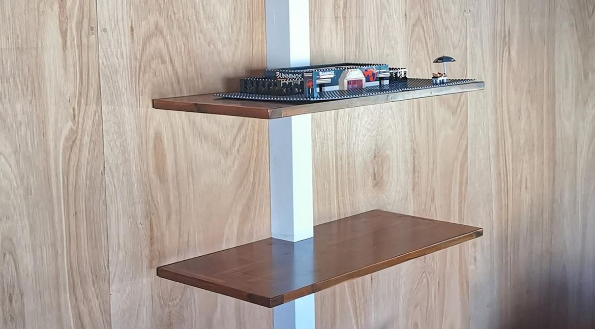 10 ways to use a floating shelf Bunnings community