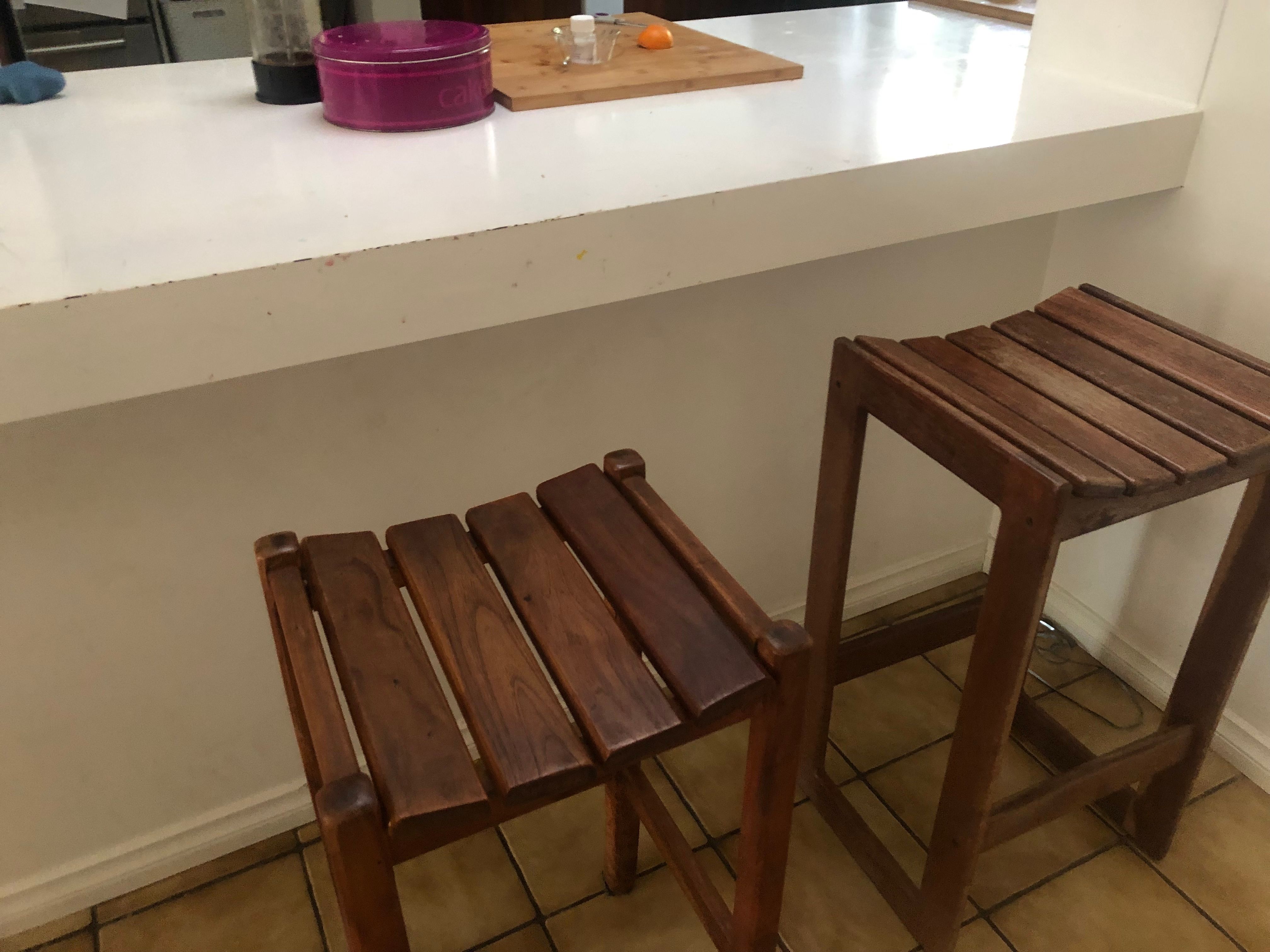 How to cut laminate benchtop that sits o... Bunnings community