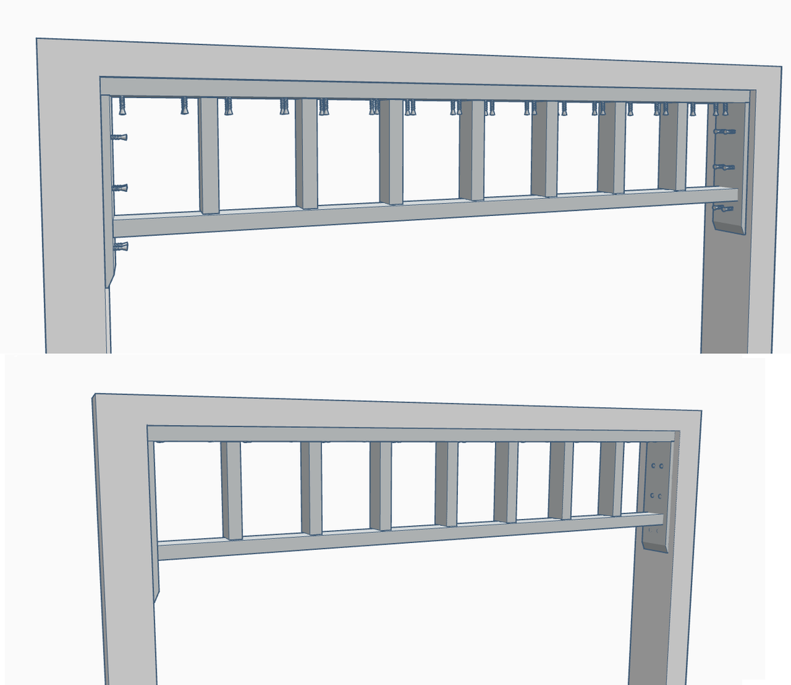 Hamptons fretwork Bunnings community