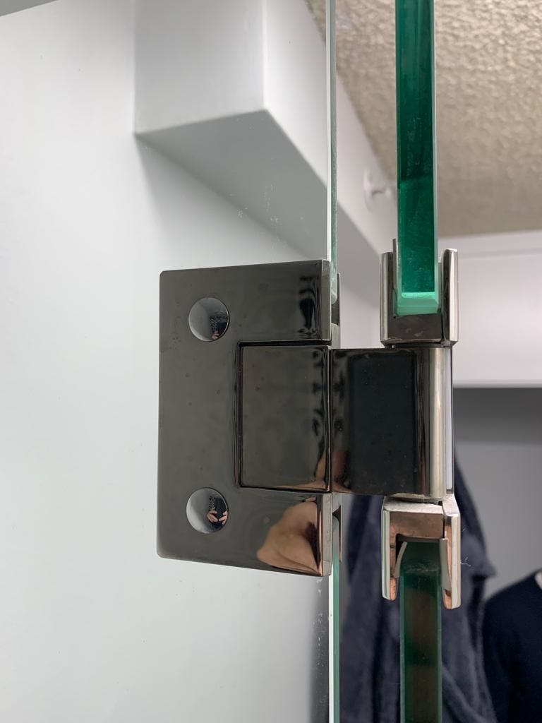 How to adjust glass shower door it has... Bunnings community