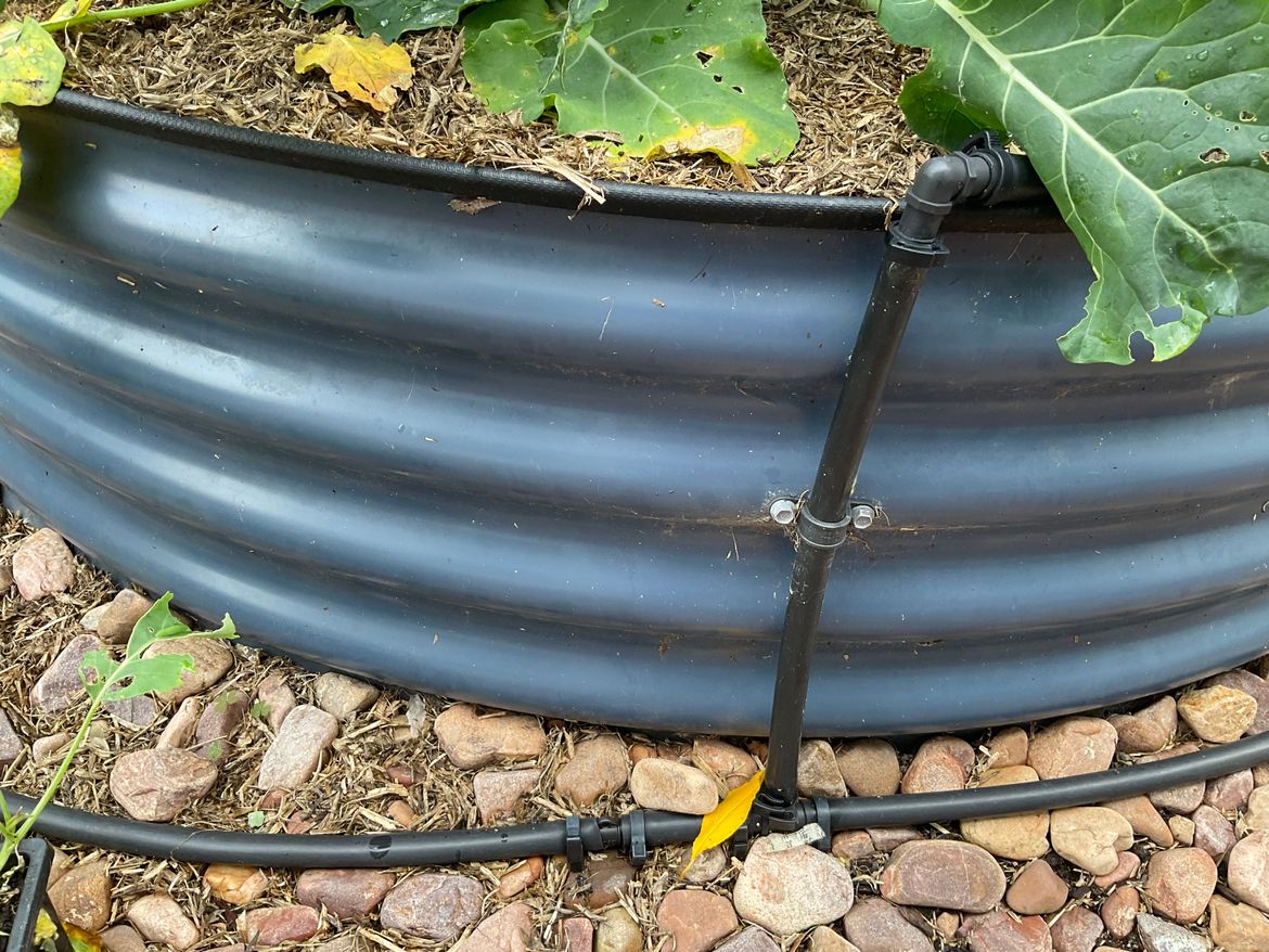 Sadle clip and main line irrigation