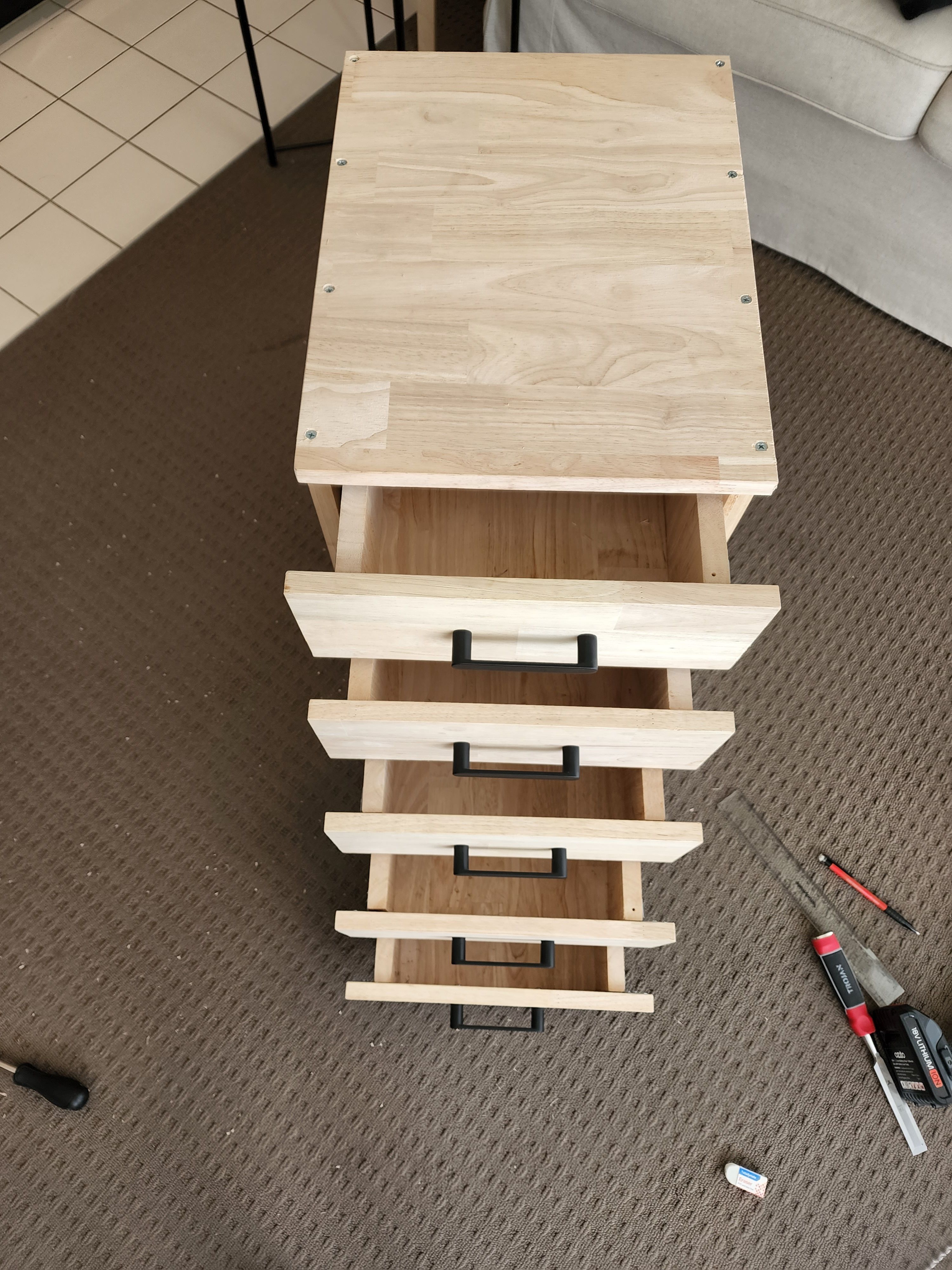 Home office drawers Bunnings community