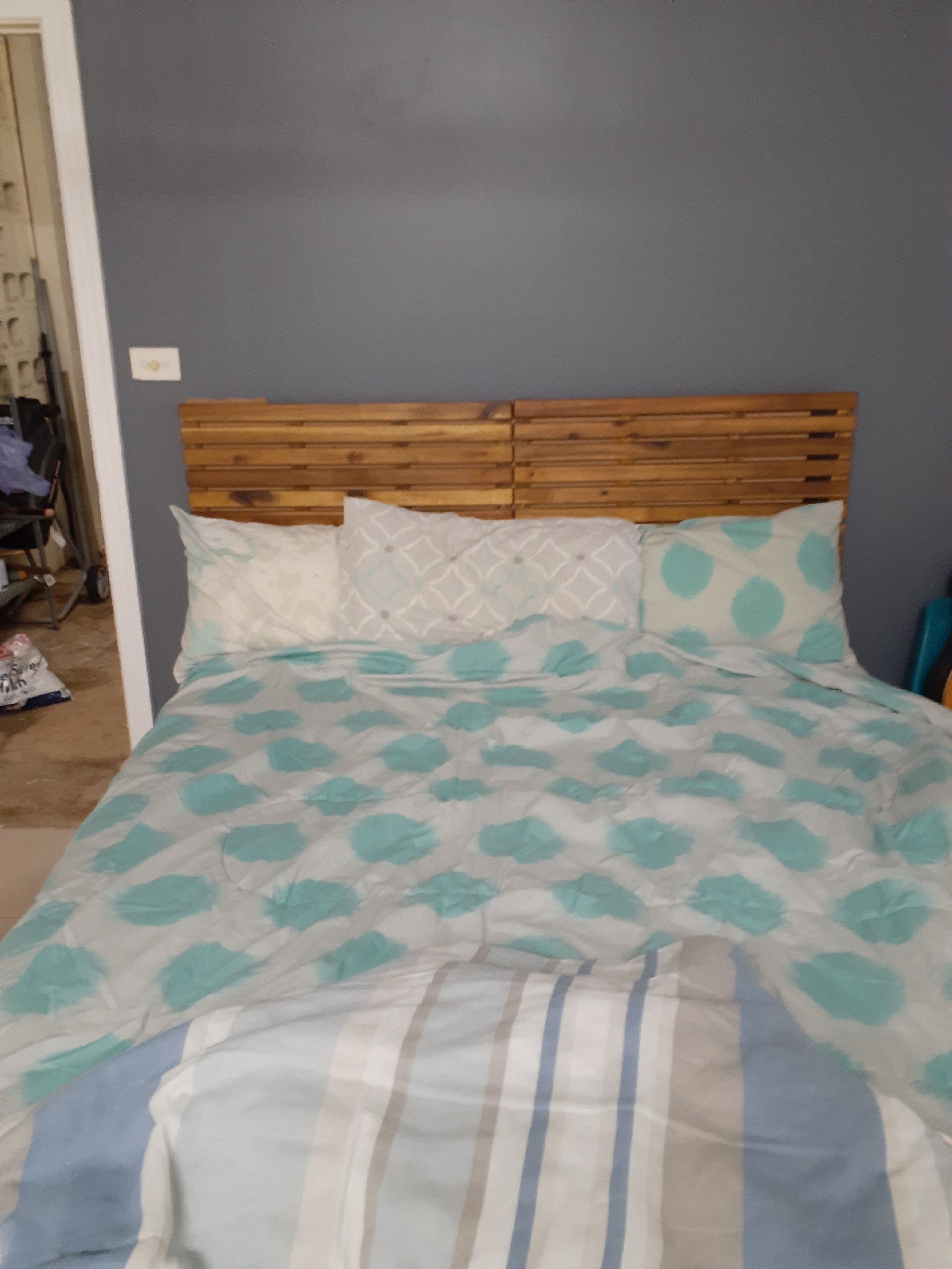 Bed head thoughts? used Bunnings wood ba... Bunnings community