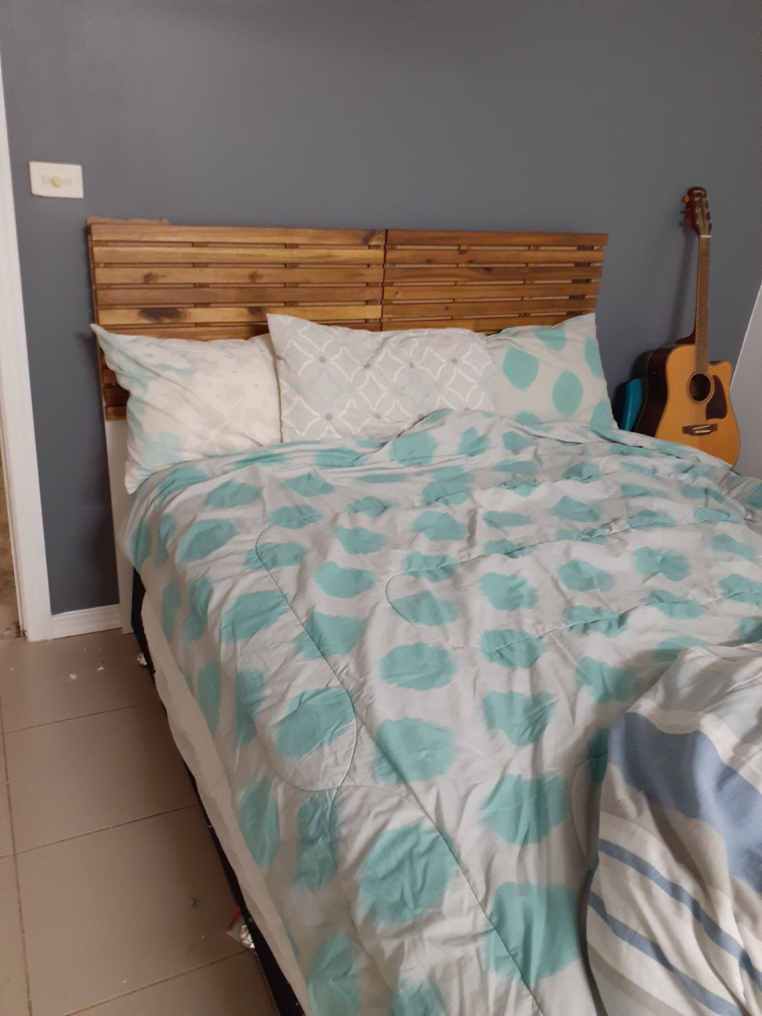 Bed head thoughts? used Bunnings wood ba... Bunnings community