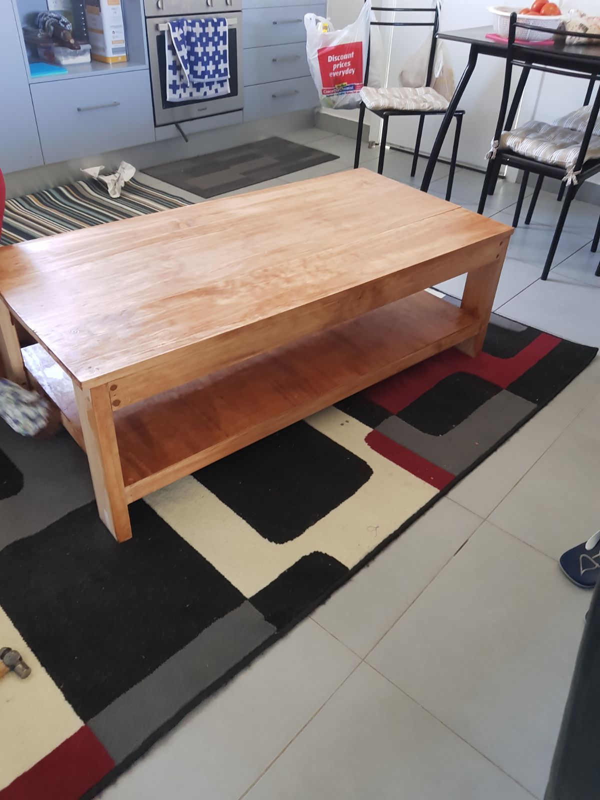 My first ever DIY coffee table Bunnings community
