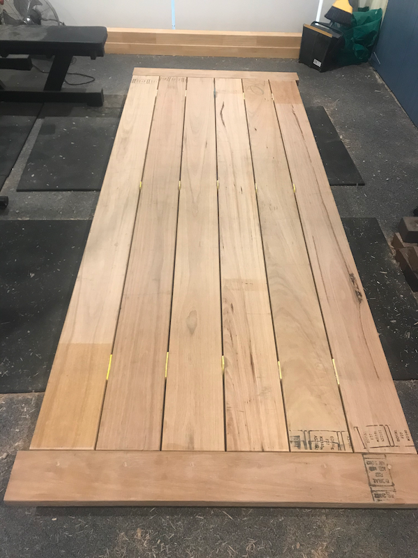 Hardwood outdoor table Bunnings community