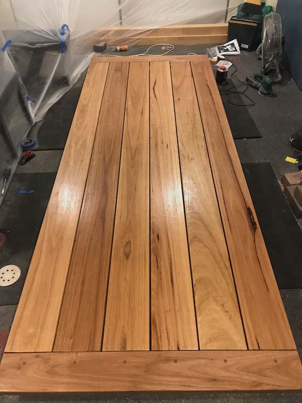 Hardwood outdoor table Bunnings community