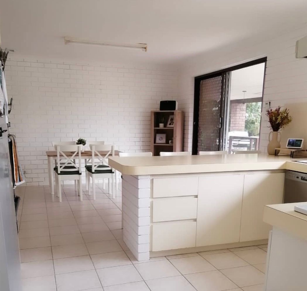 How to whitewash interior brick wall? Bunnings community