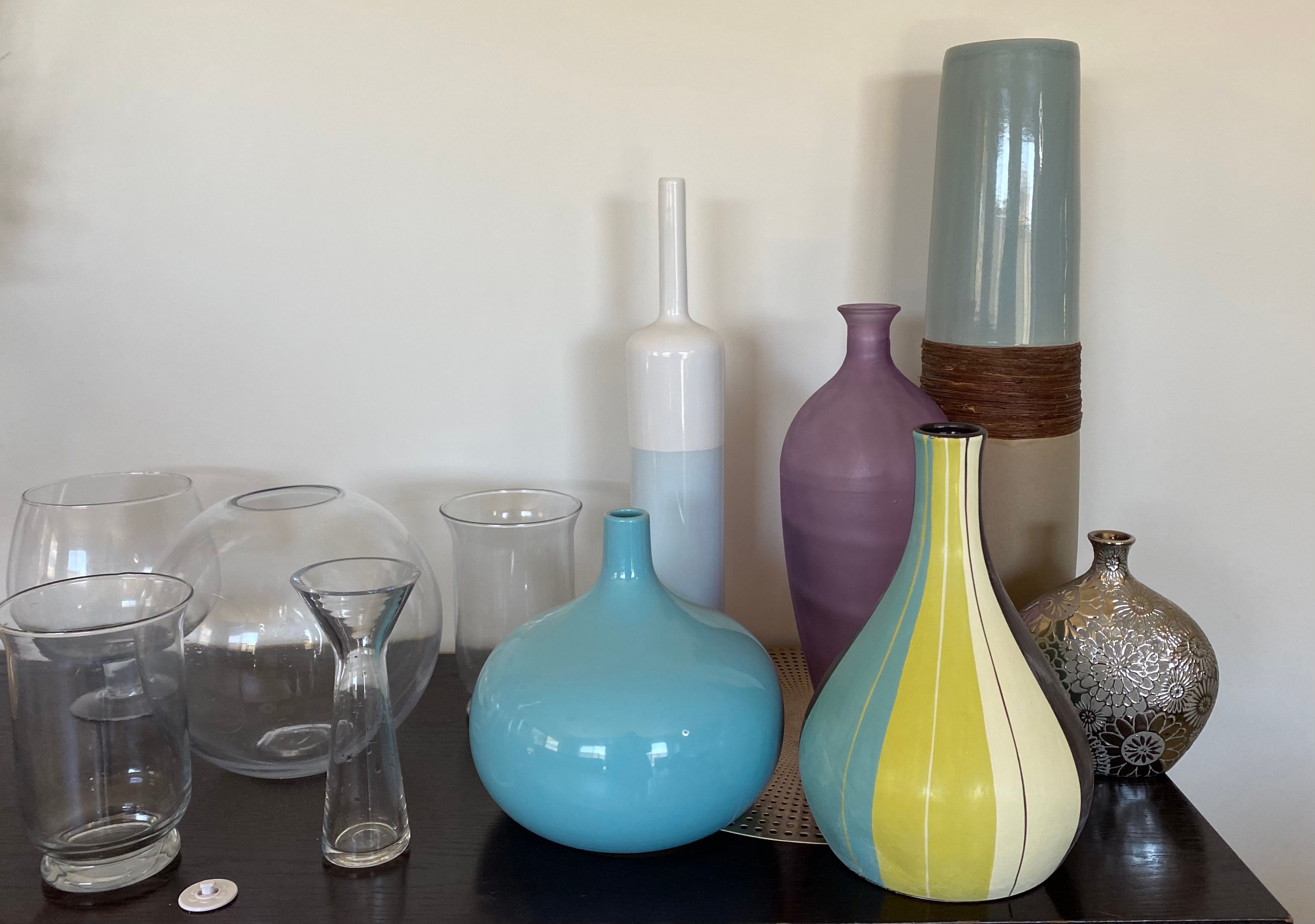 Textured vases Bunnings community