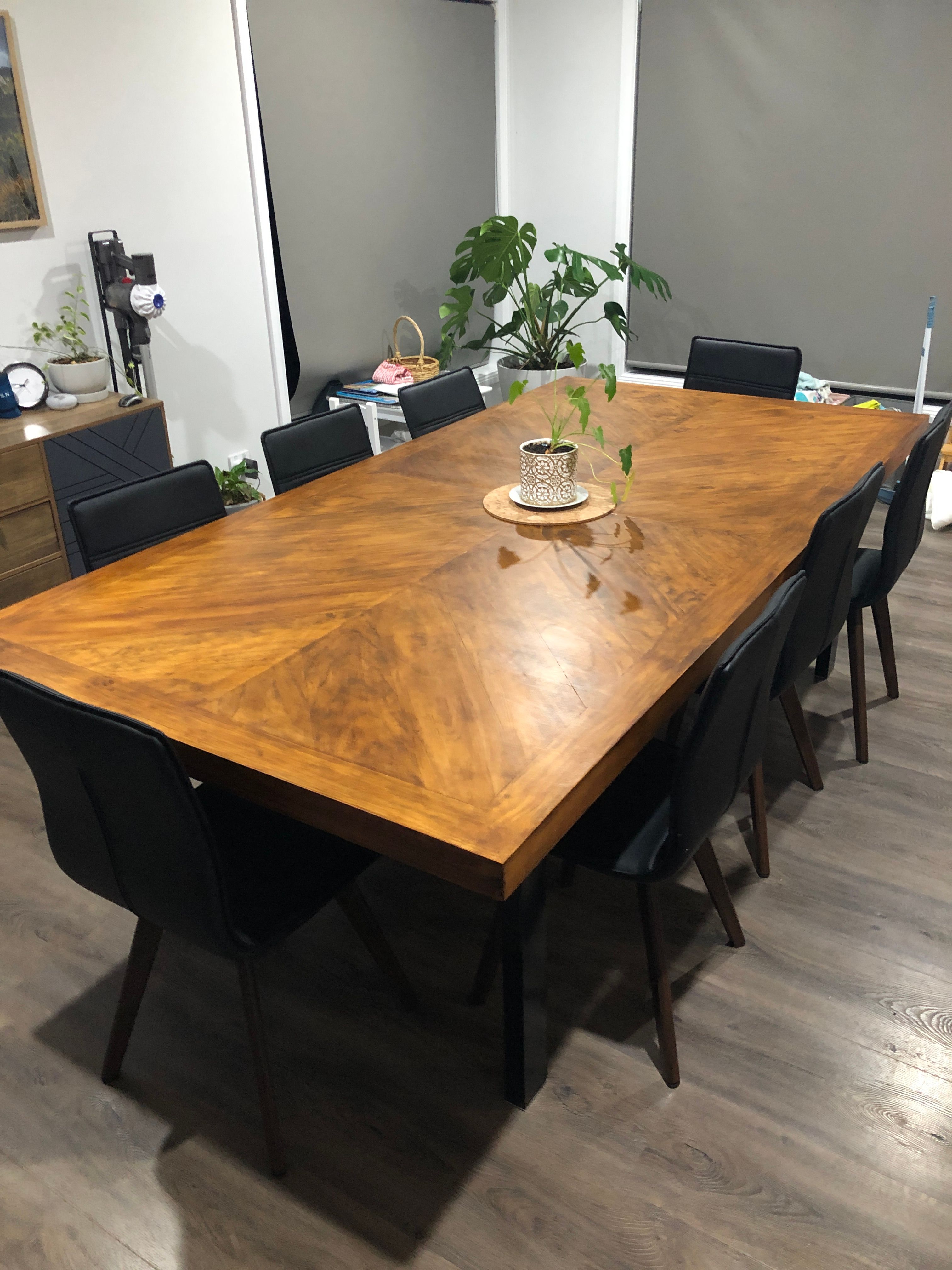 DIY dining table Bunnings community