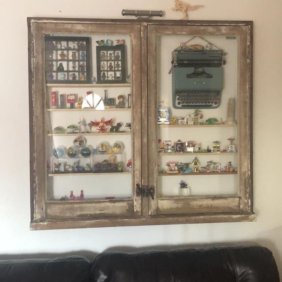 Display upcycled using unwanted Bunnings community