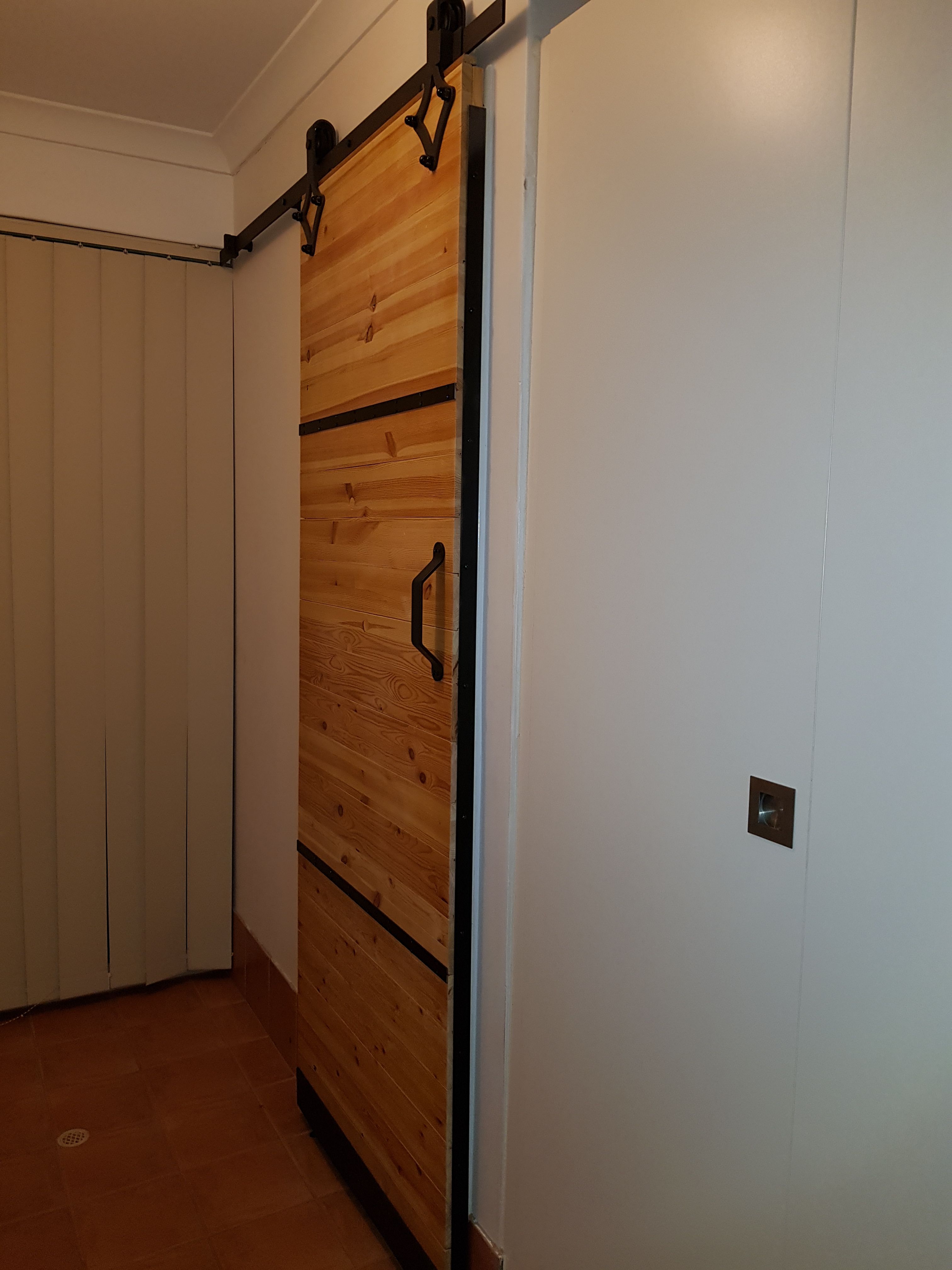 DIY barn door Bunnings community