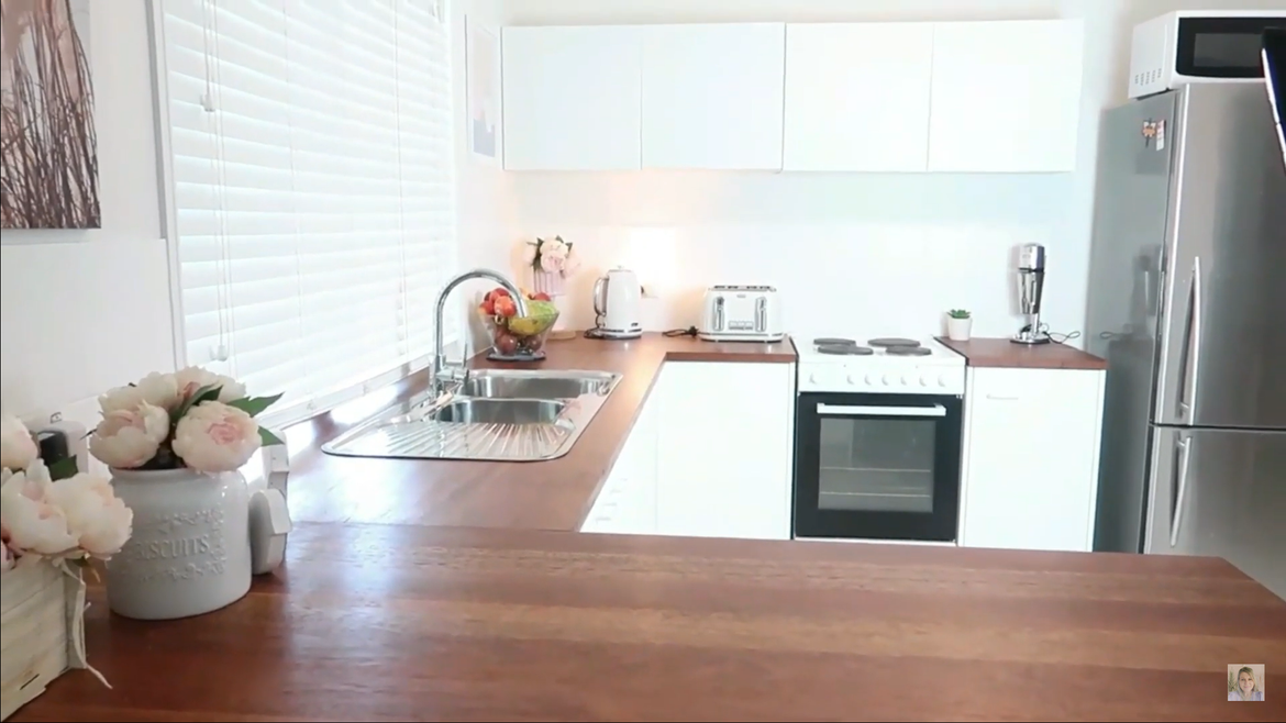 The final result using all products from Bunnings.