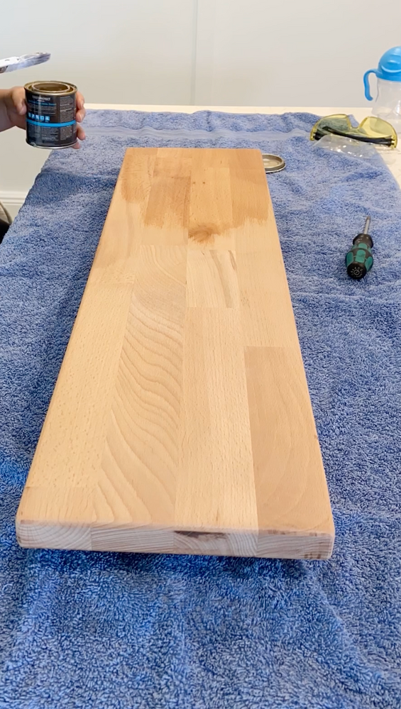 Applying Timber Protect Satin Water Based Clear Varnish
