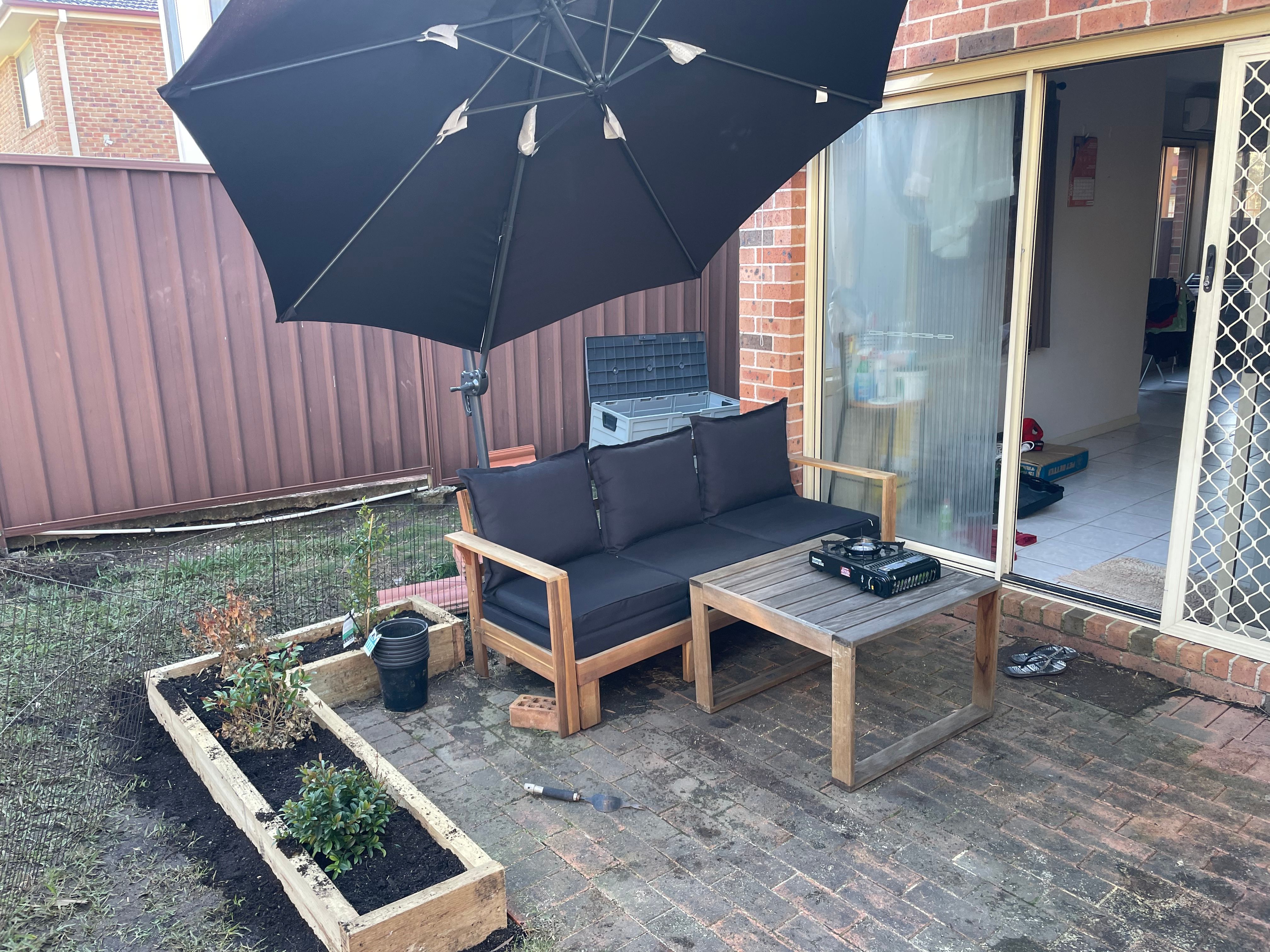 How to upscale this outdoor timber table... Bunnings community