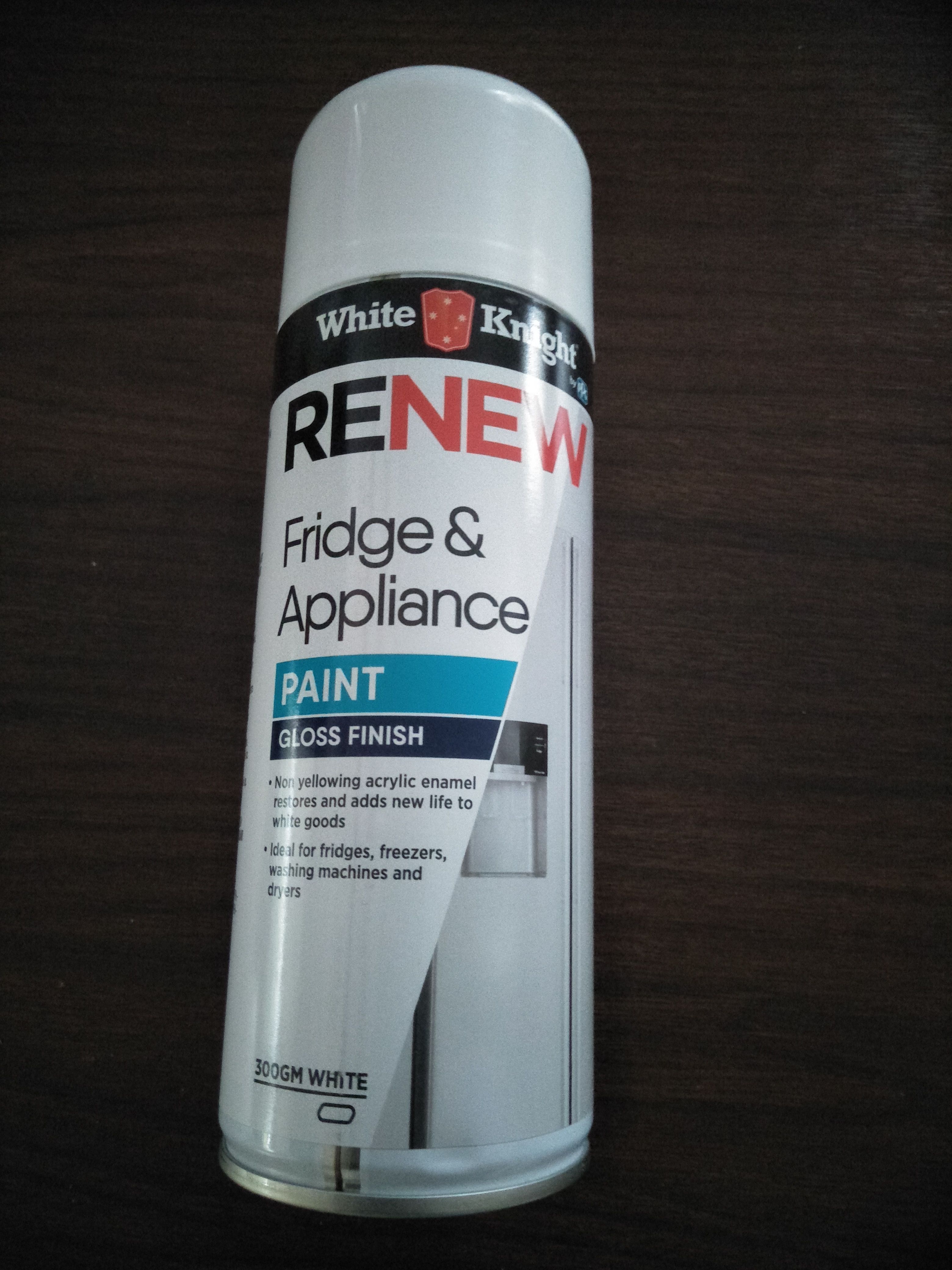 How do I paint a white rusty fridge? Bunnings community