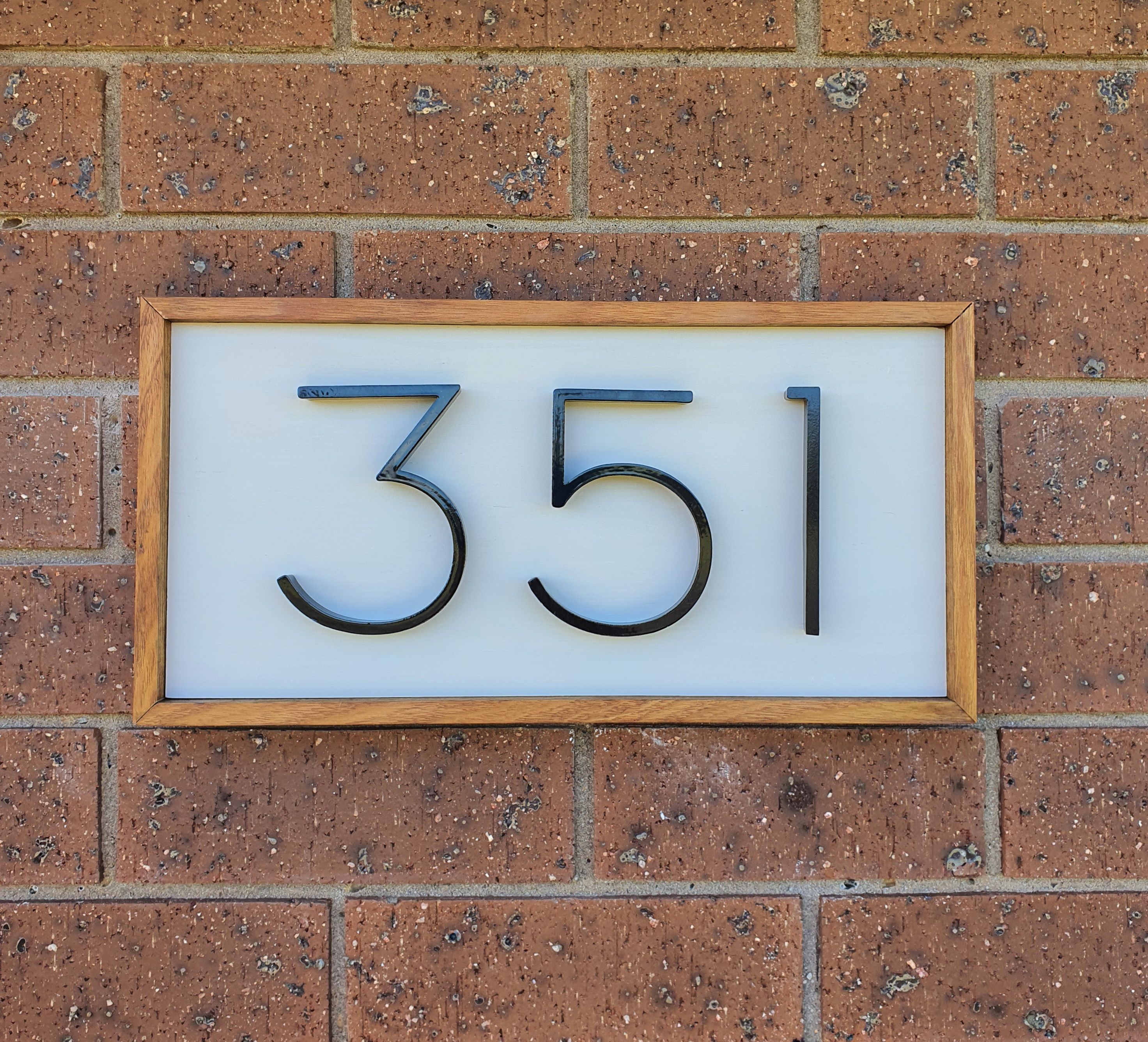 DIY house numbers Bunnings community