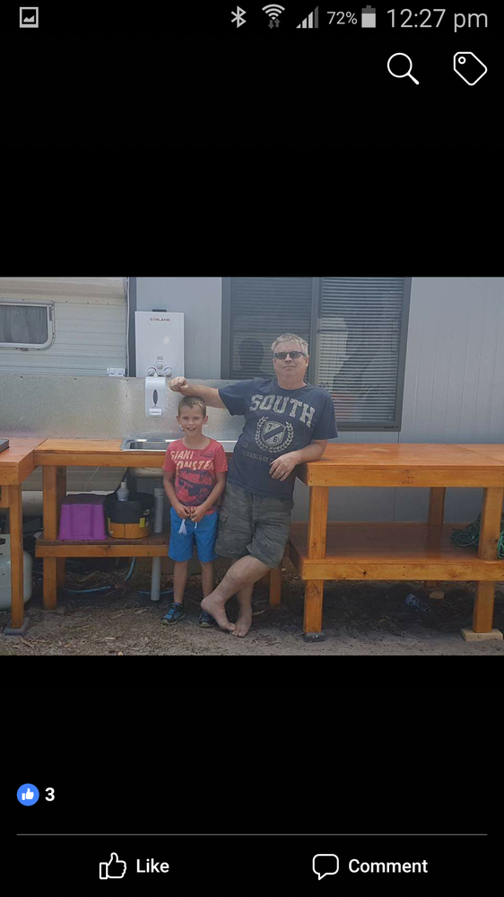 All finished including a hot water service and build in BBQ