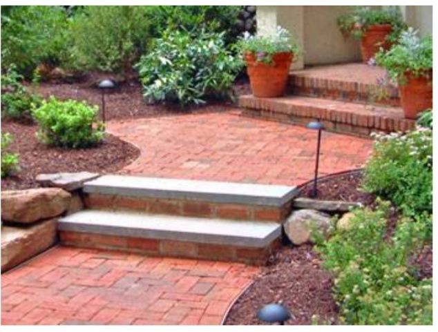 Photo 3 - Example steps with paving tread
