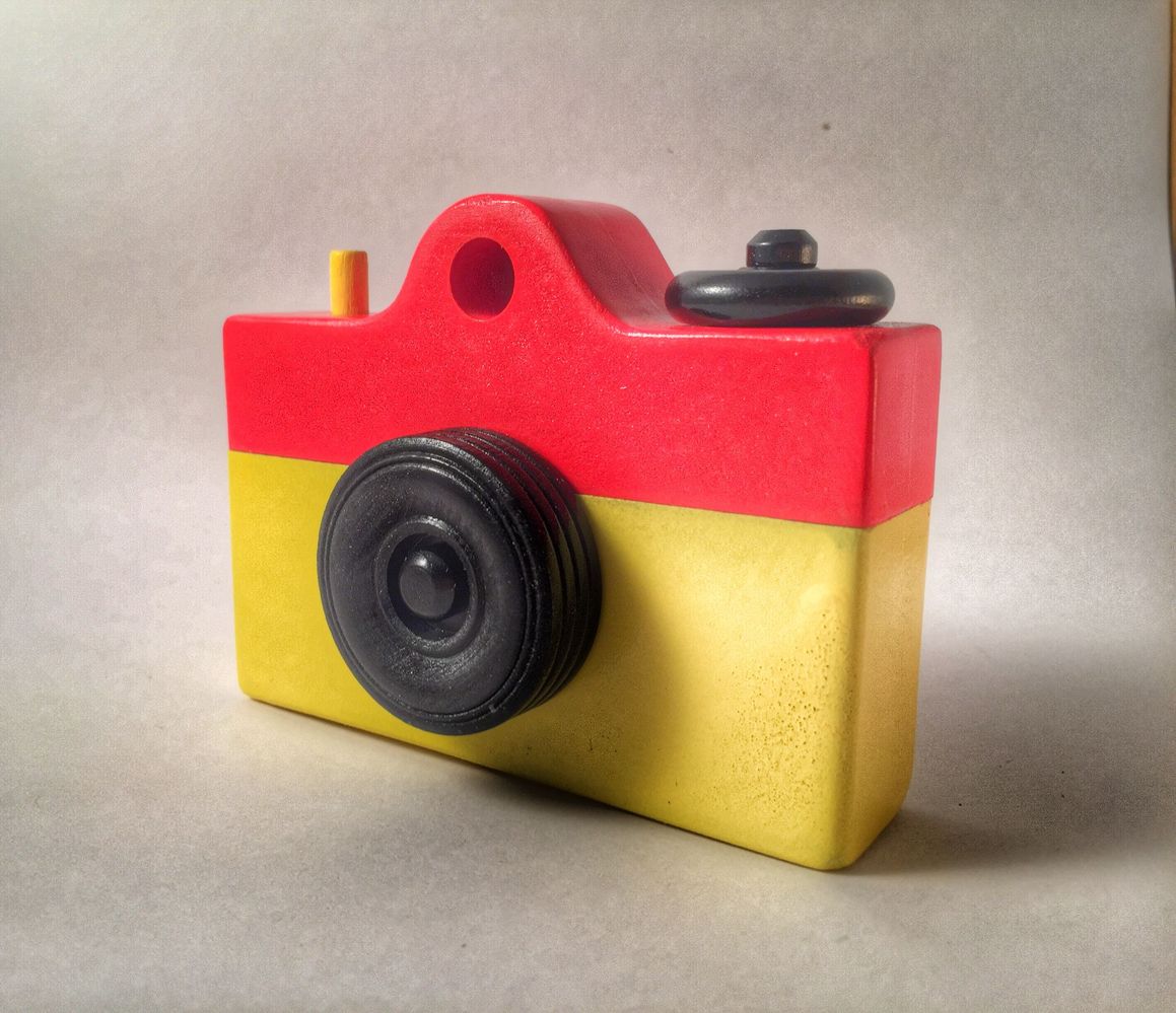 Toy Wooden Camera