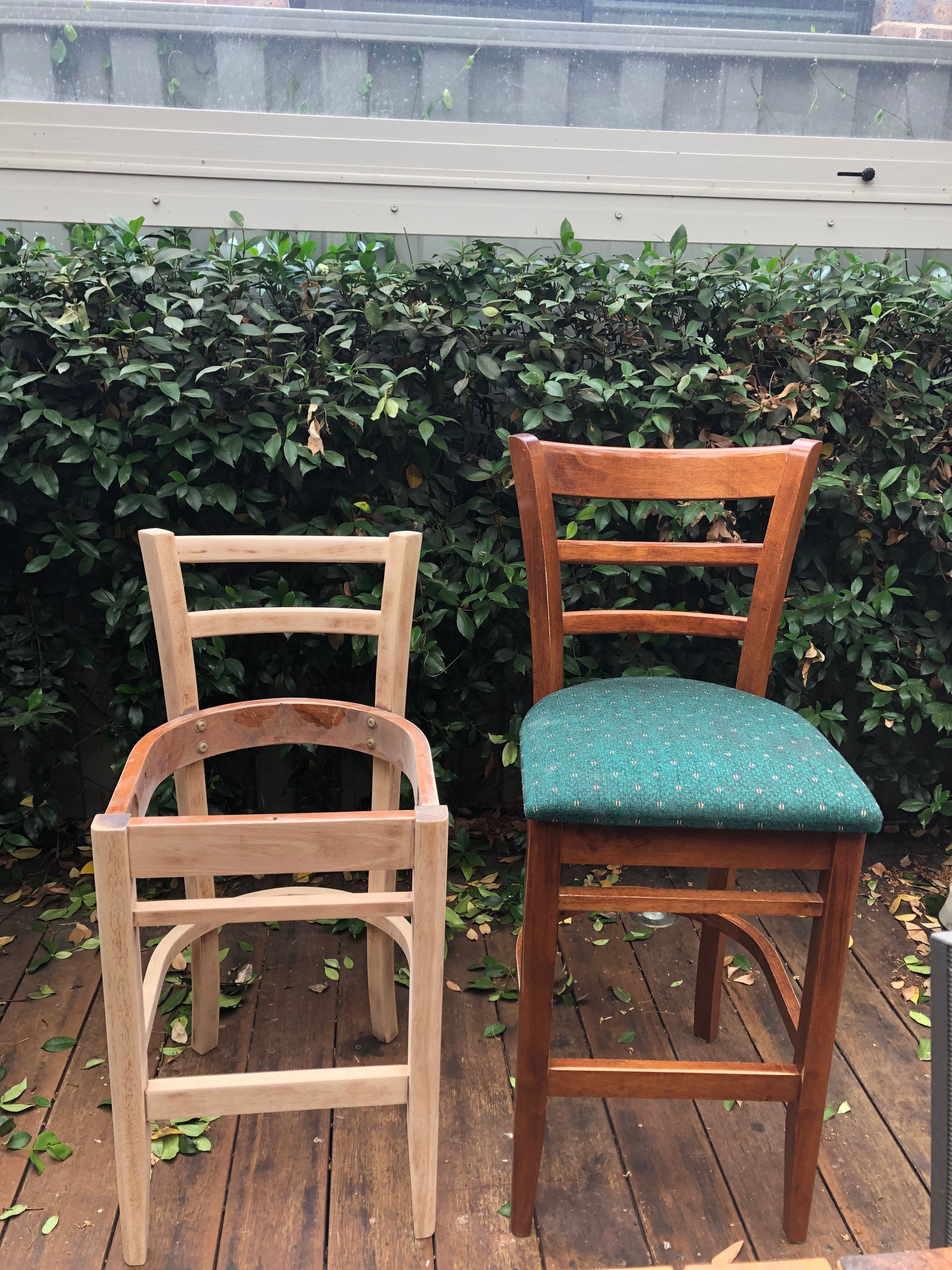 How I transformed kitchen stools Bunnings community