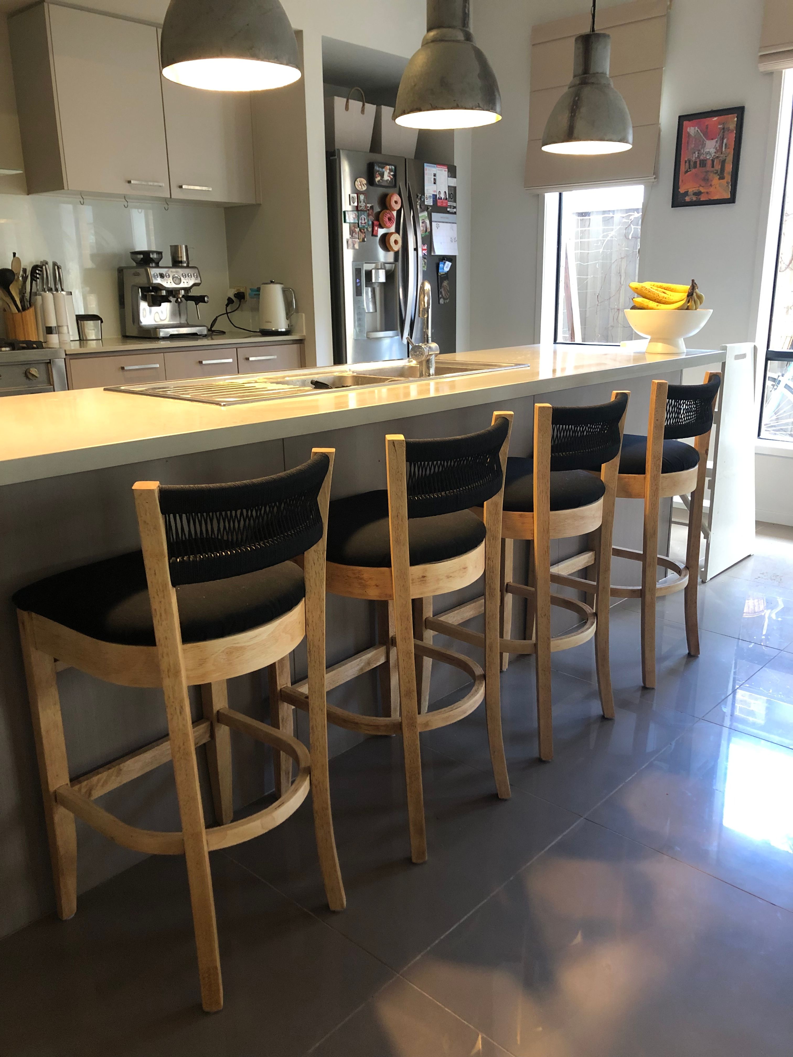How I transformed kitchen stools Bunnings community