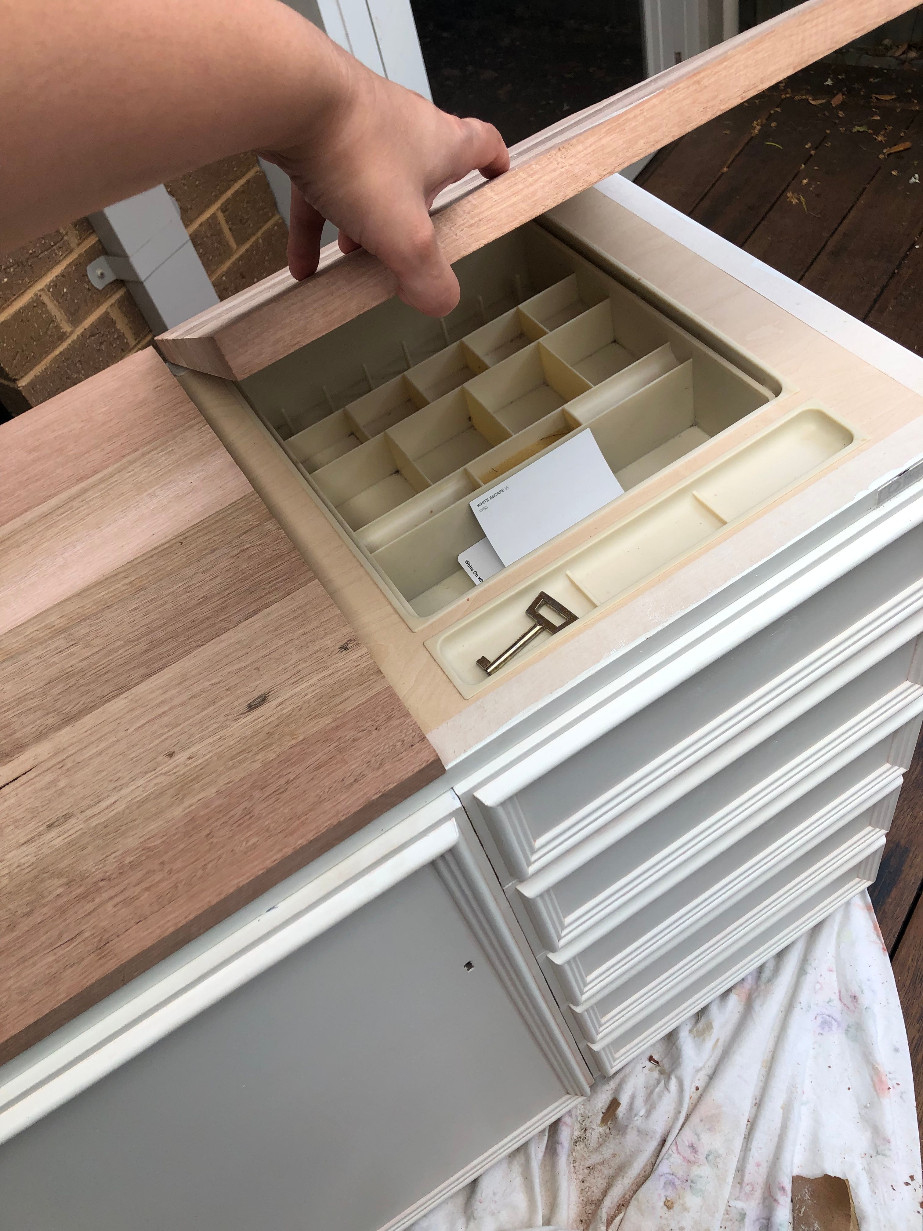 How I gave a sewing table a makeover Bunnings community