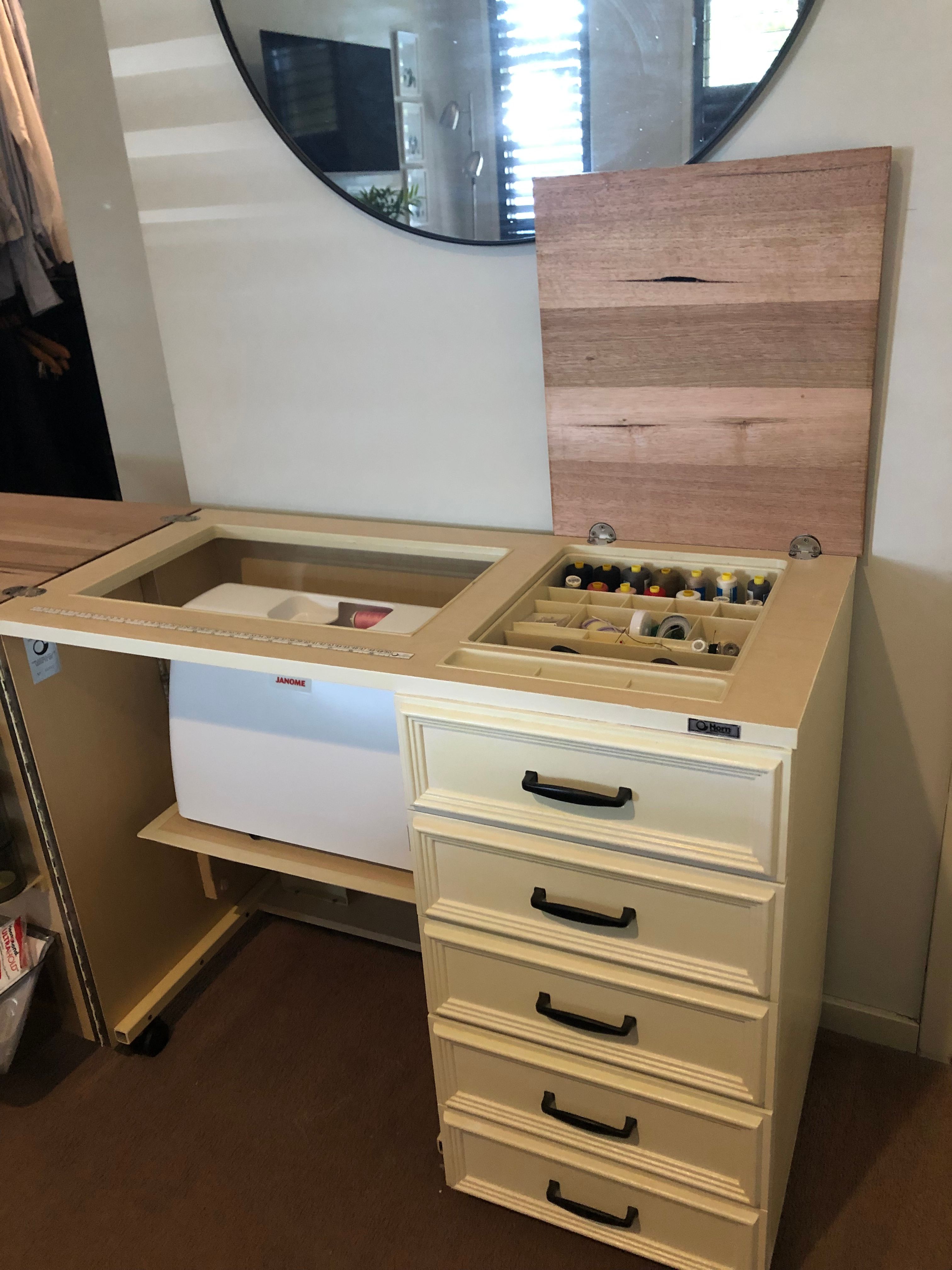 How I gave a sewing table a makeover Bunnings community