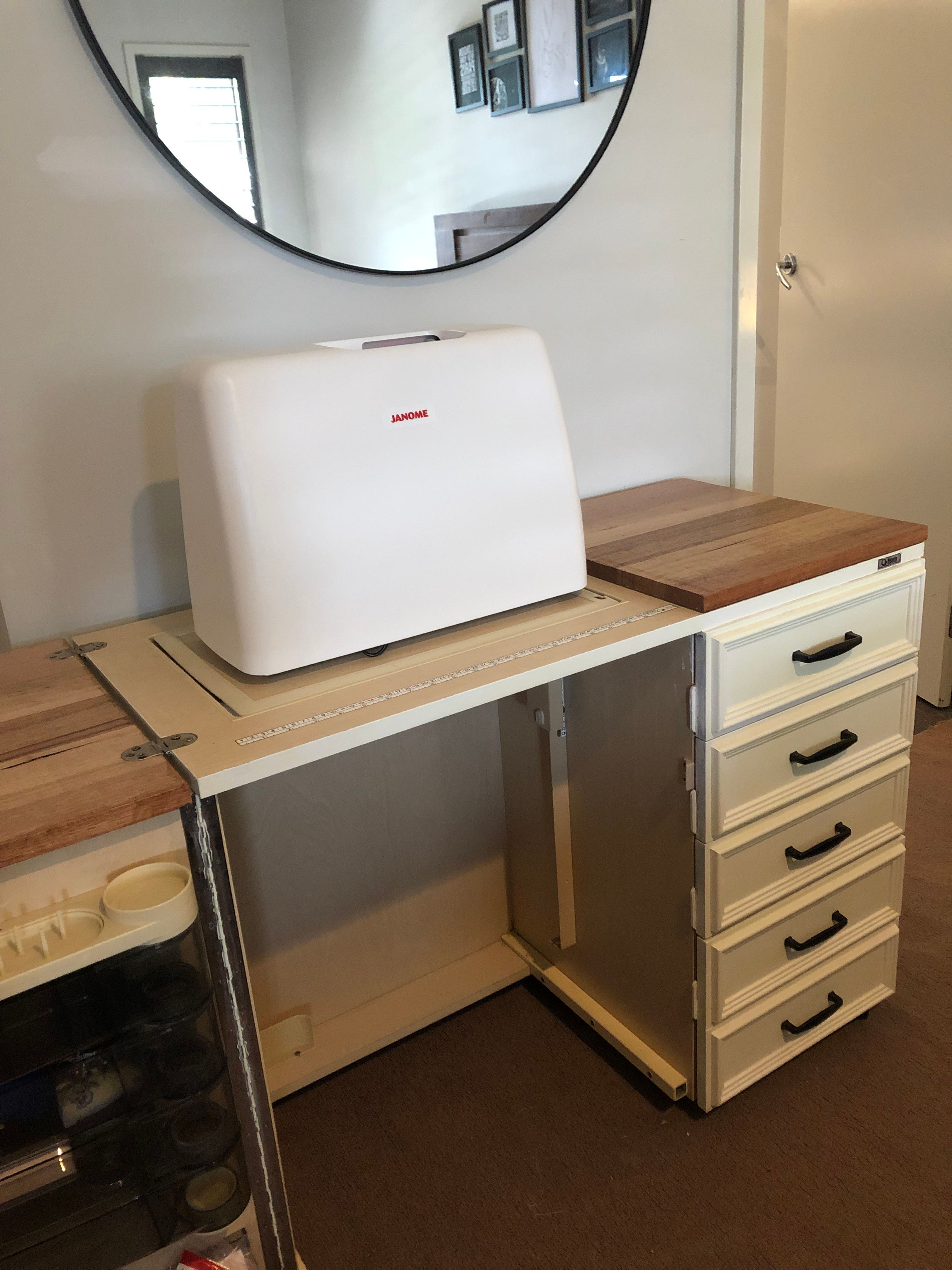How I gave a sewing table a makeover Bunnings community