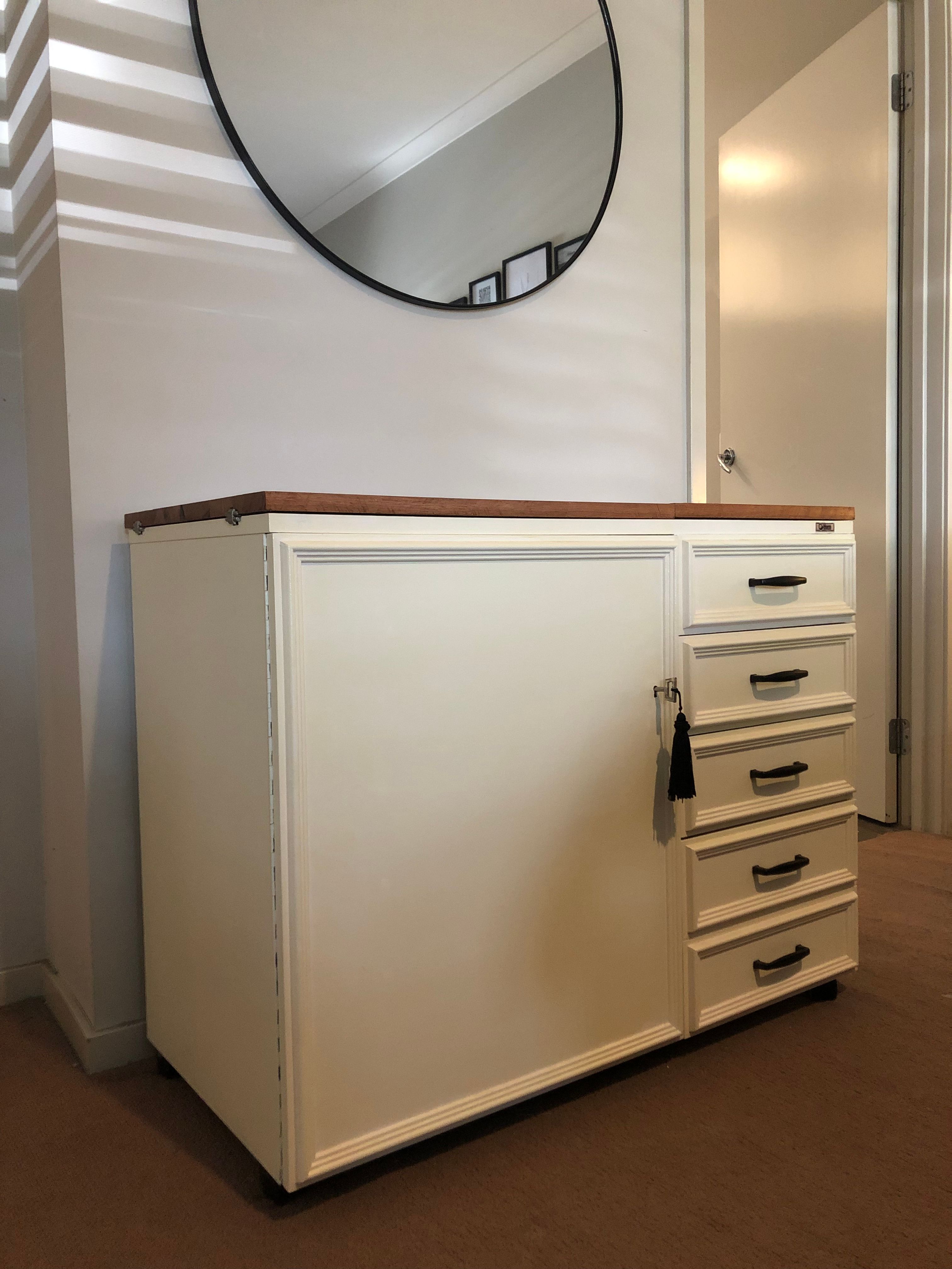 How I gave a sewing table a makeover Bunnings community