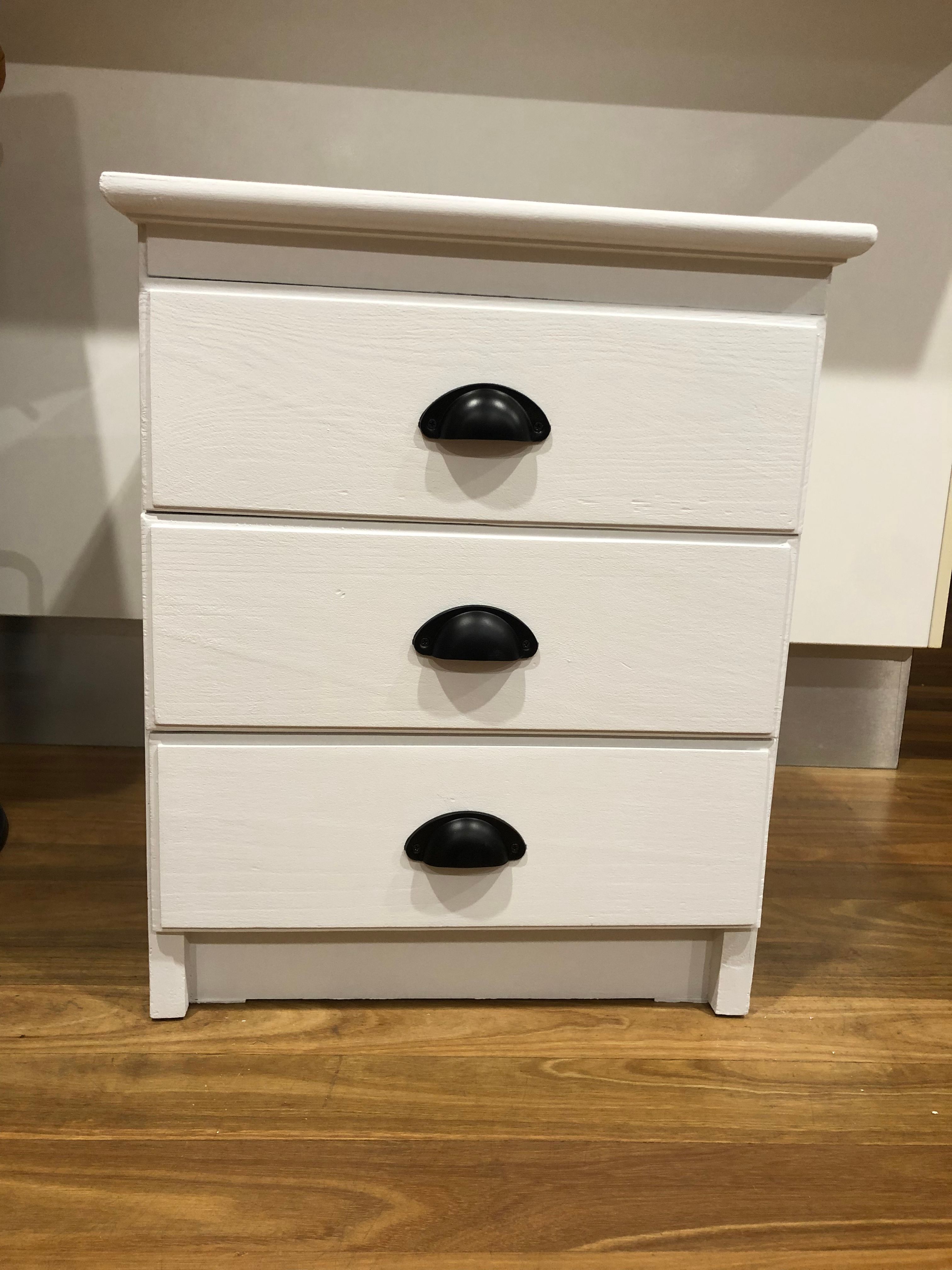 Upcycled bedside tables Bunnings community